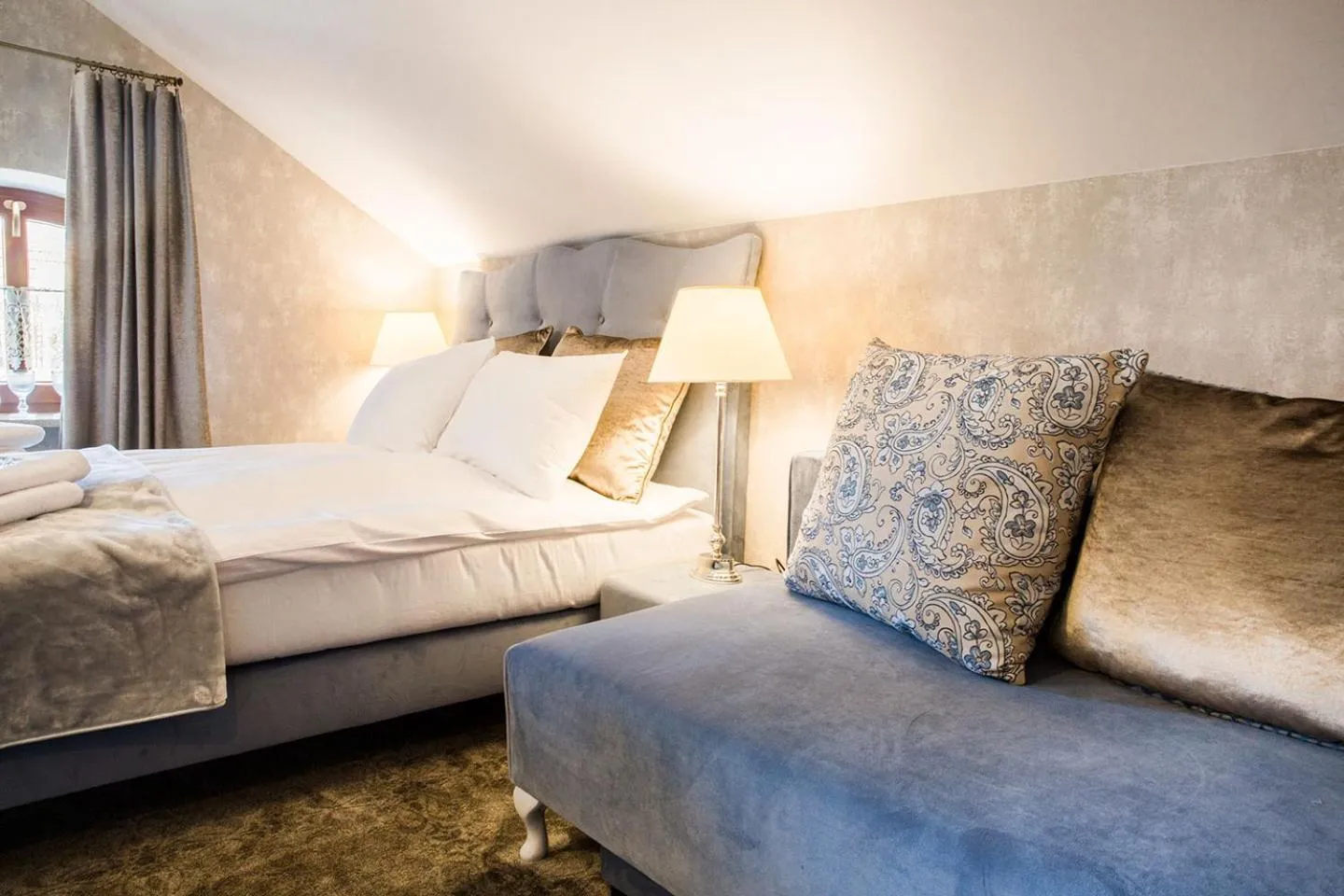 Bed in Villa Mistral