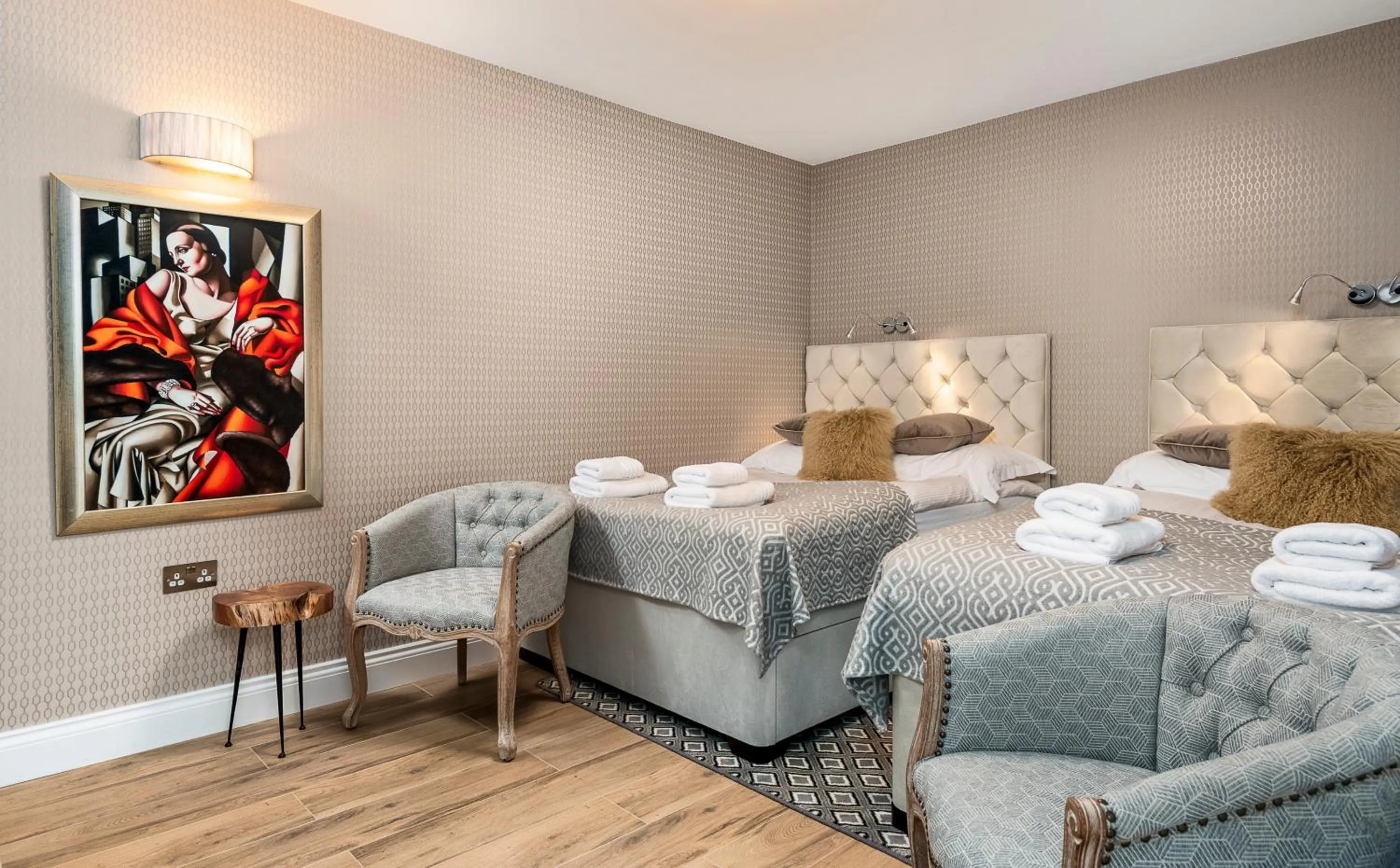 Bed in Windsorian Experience