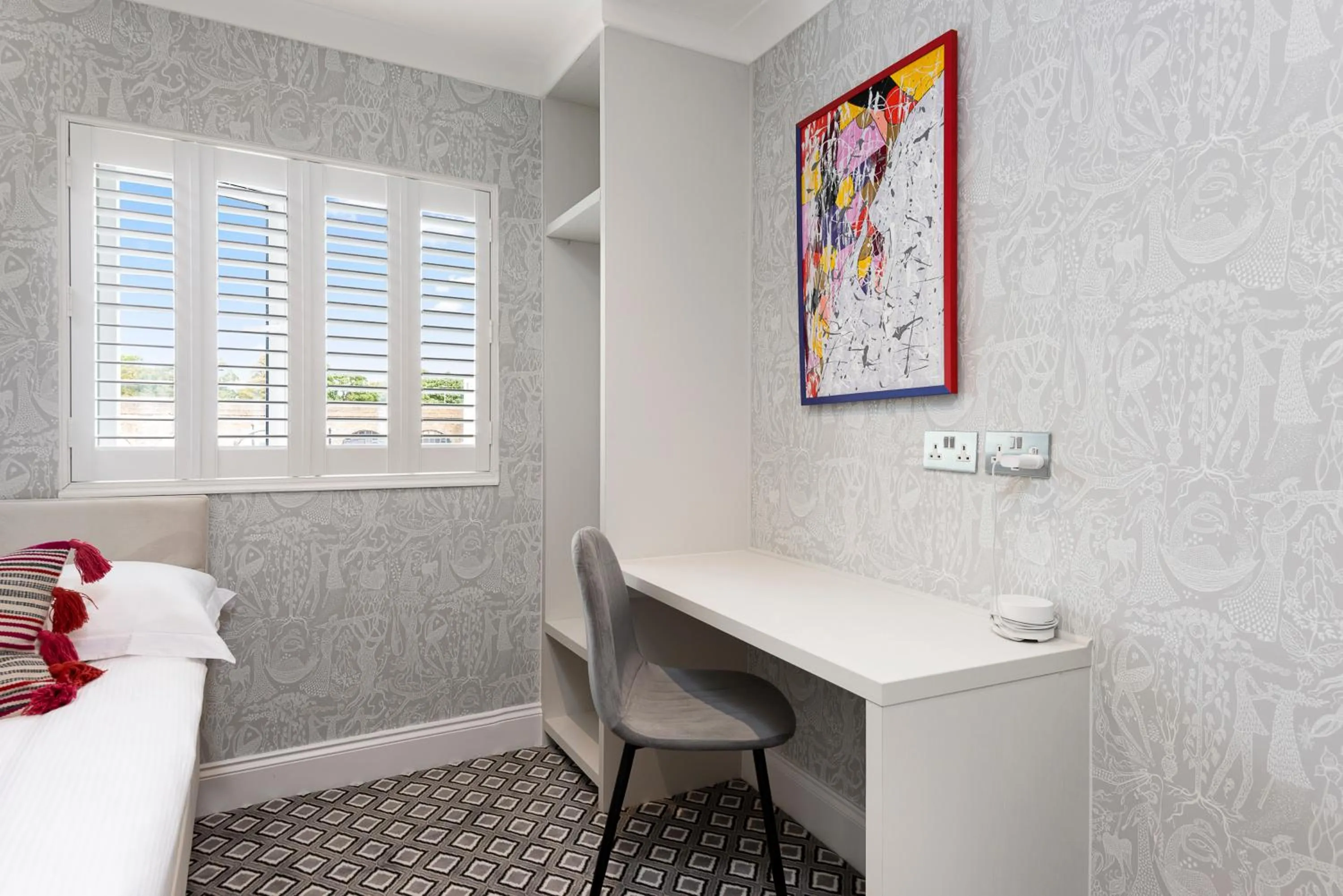 Decorative detail, Bed in Windsorian Experience