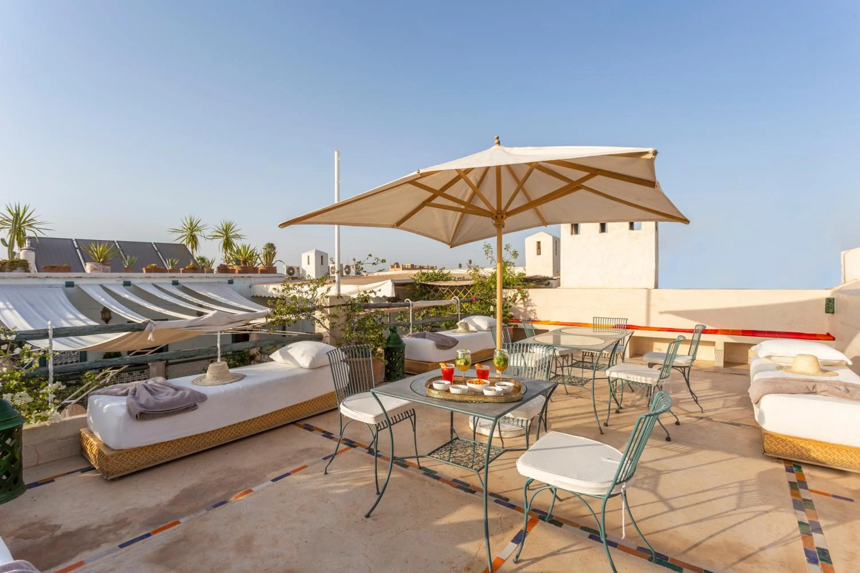 Solarium in Riad Azahar
