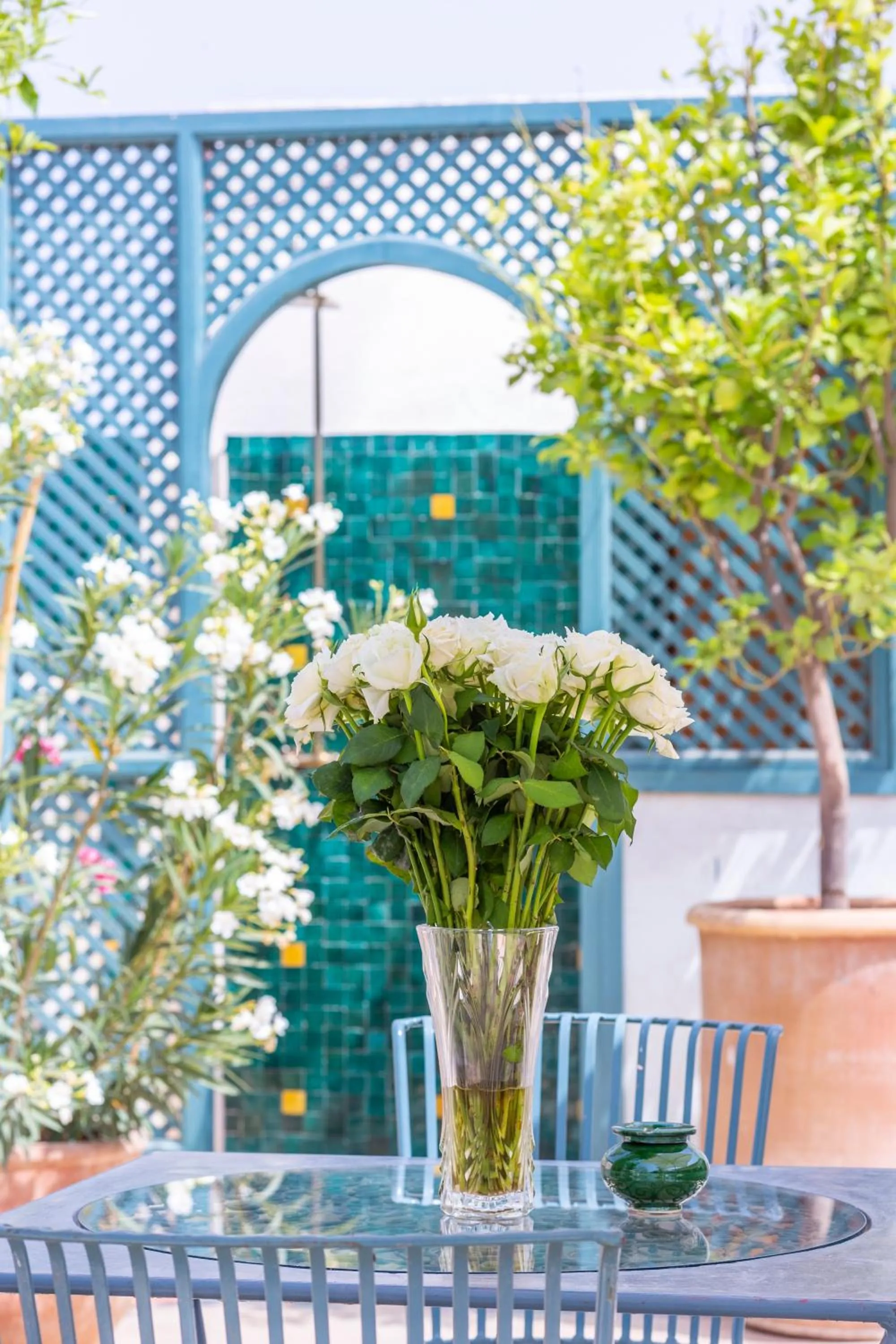 Sauna in Riad Azahar