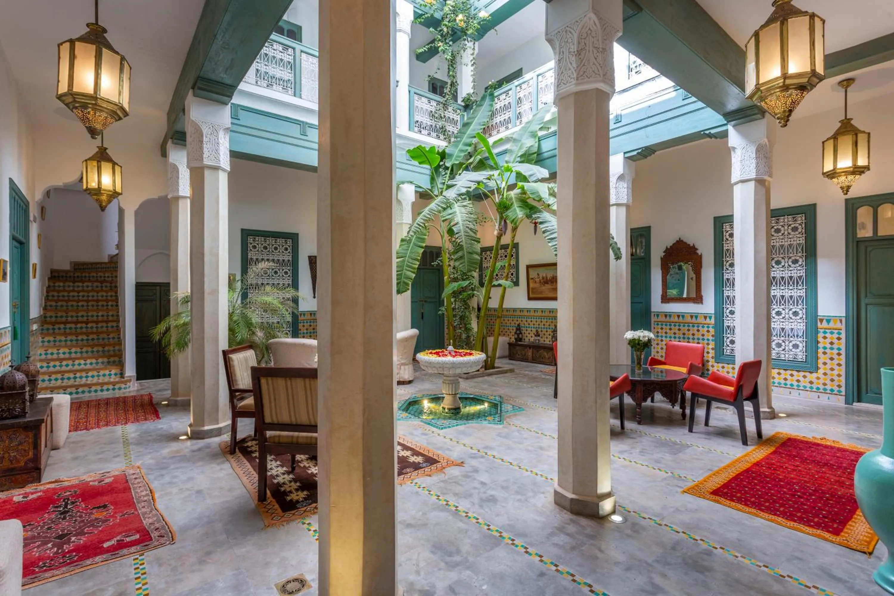 Patio in Riad Azahar