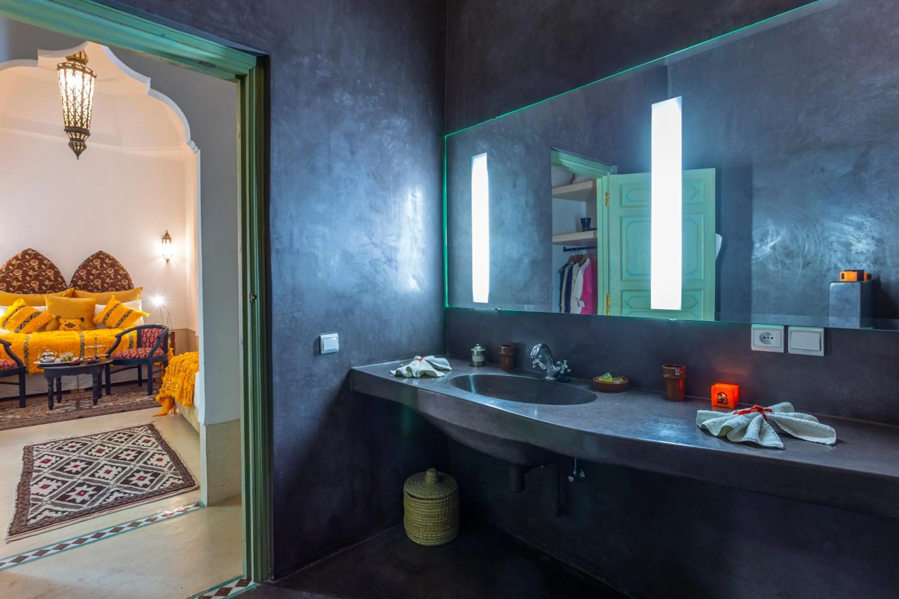 Bathroom in Riad Azahar
