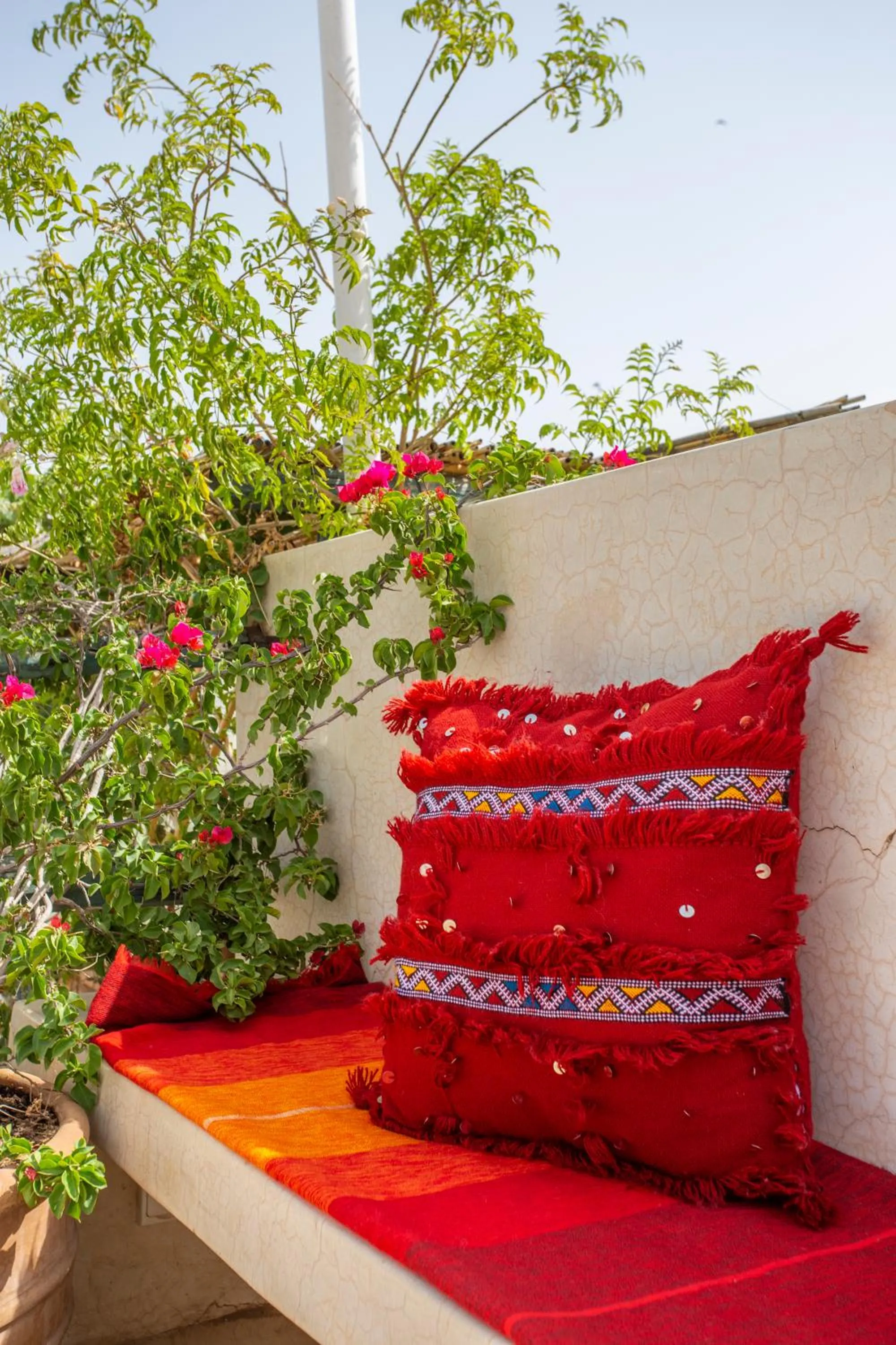 Balcony/Terrace in Riad Azahar