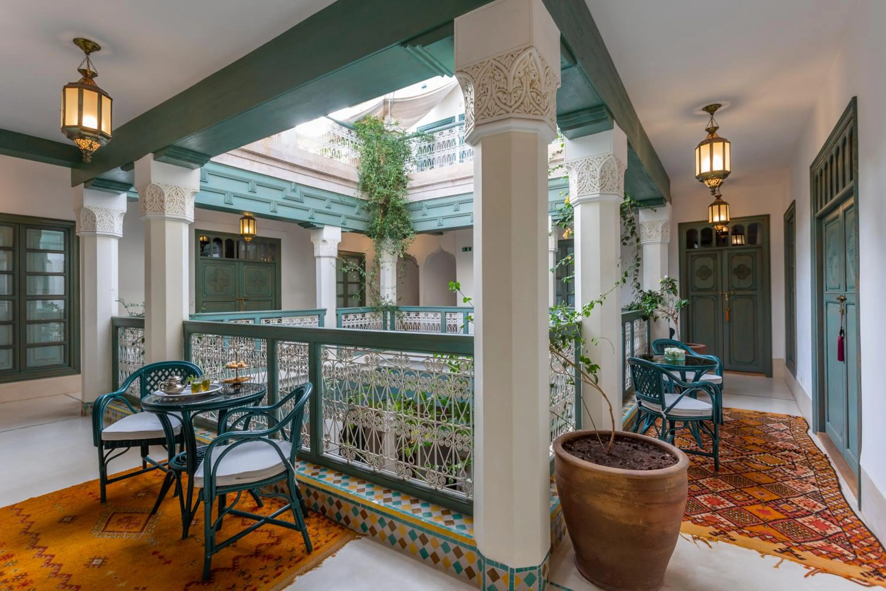 Patio in Riad Azahar