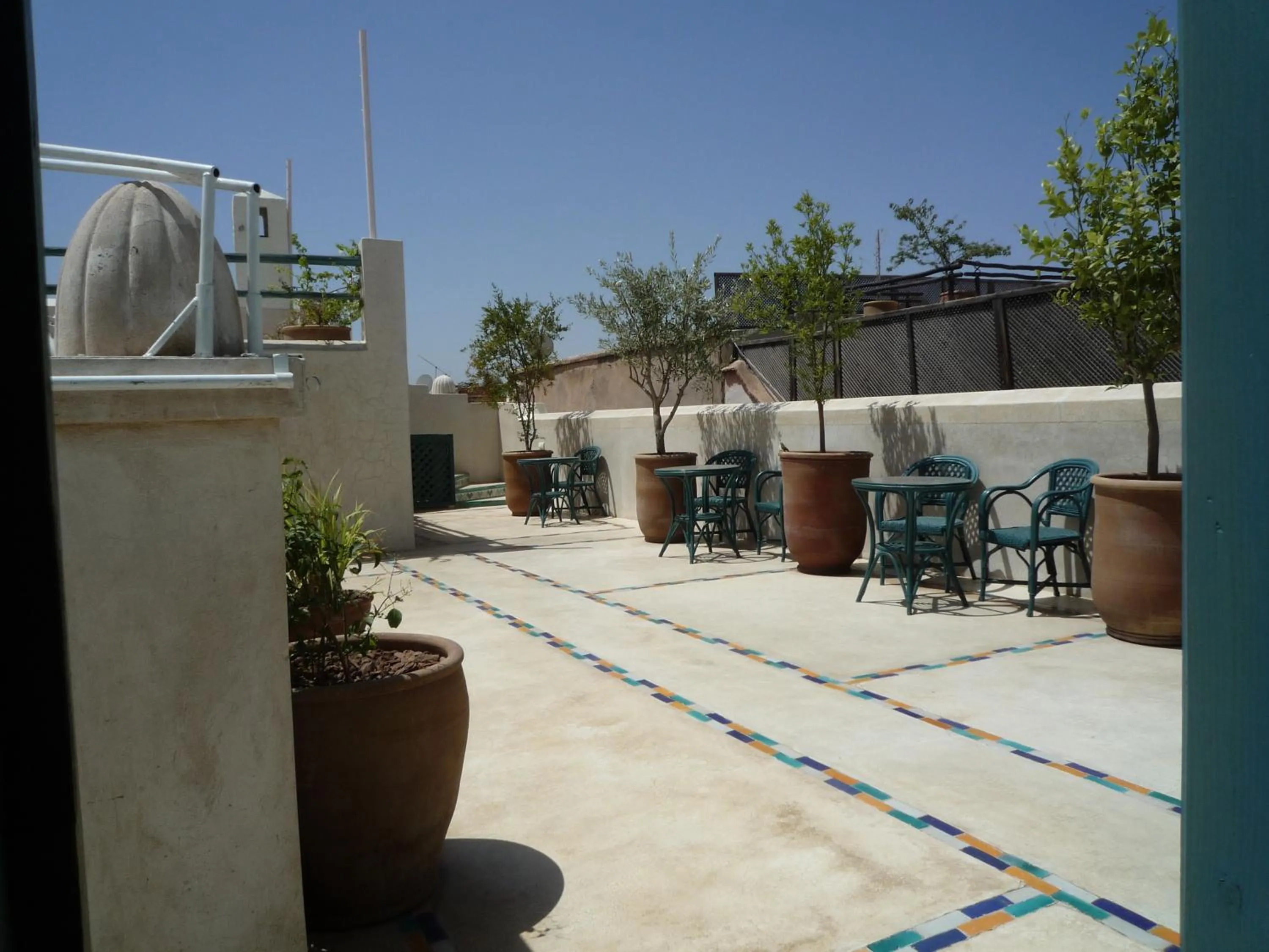 Balcony/Terrace in Riad Azahar
