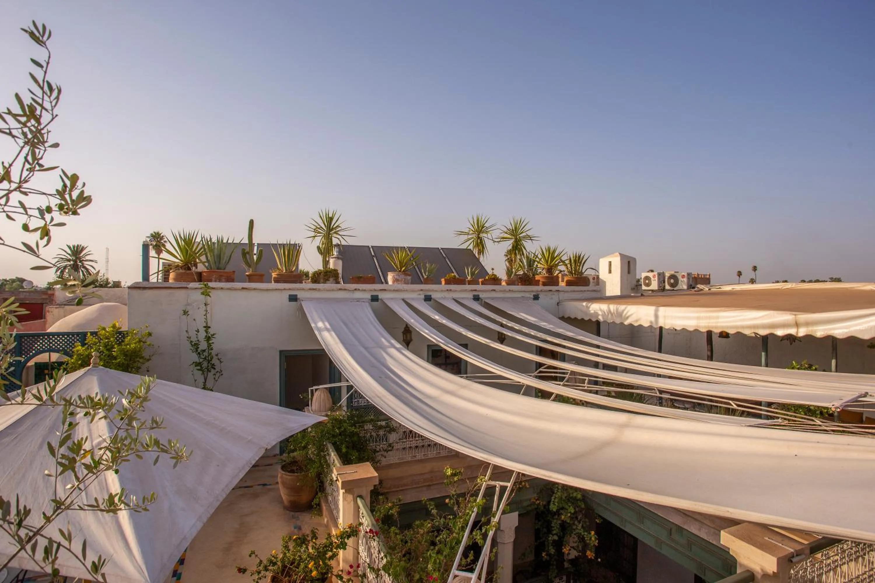 Bird's eye view in Riad Azahar
