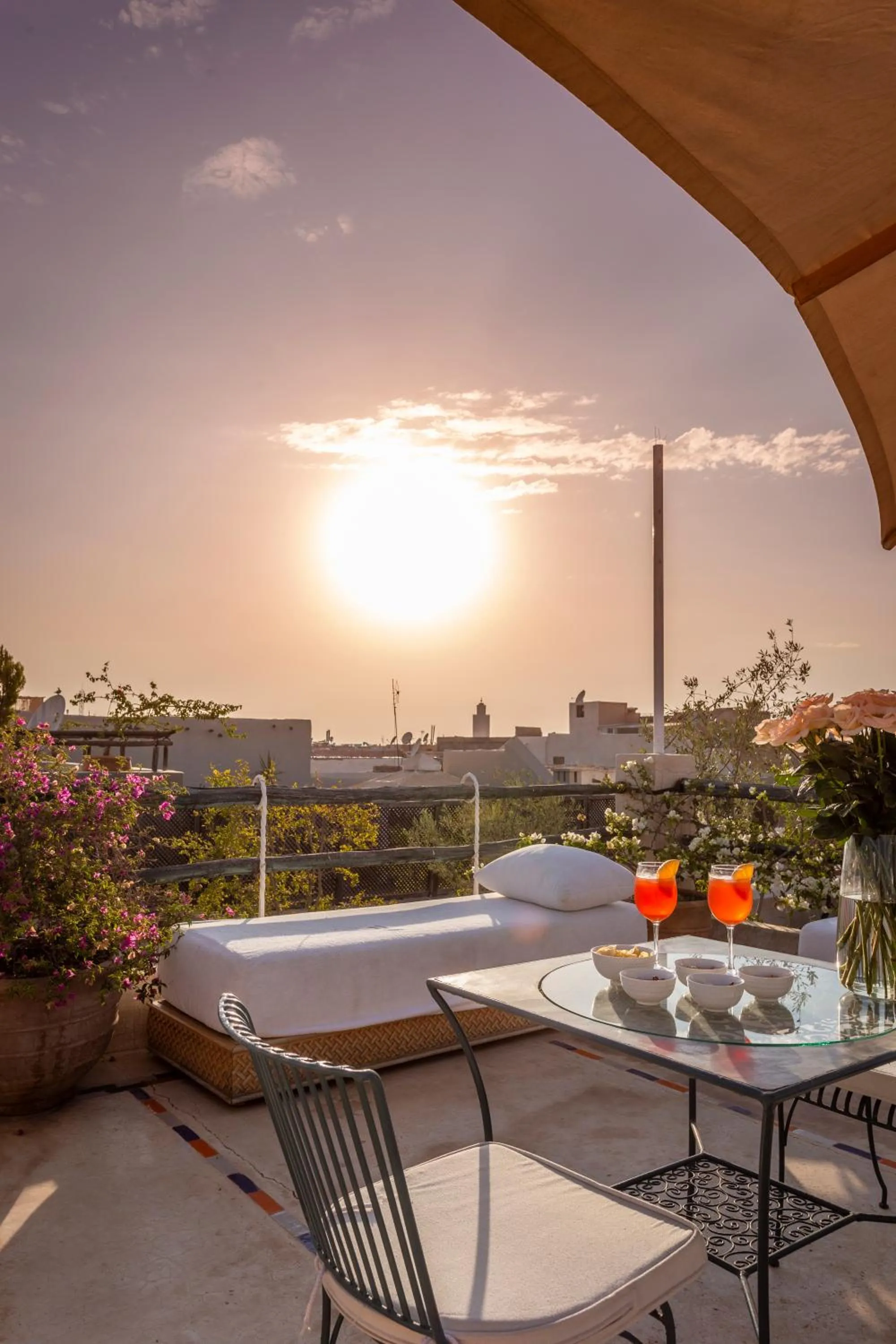 Balcony/Terrace in Riad Azahar