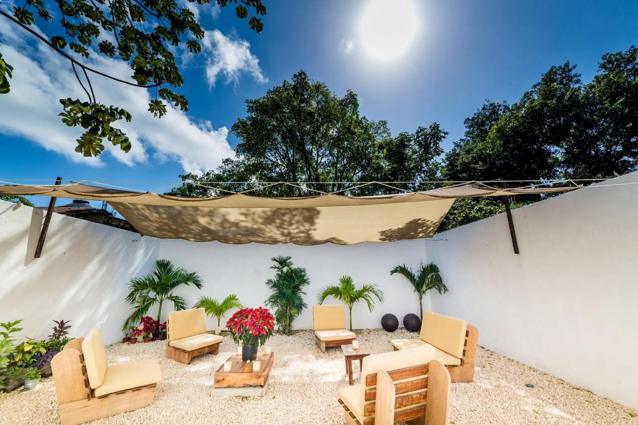 Garden in Hotel Nicte Ha Tulum