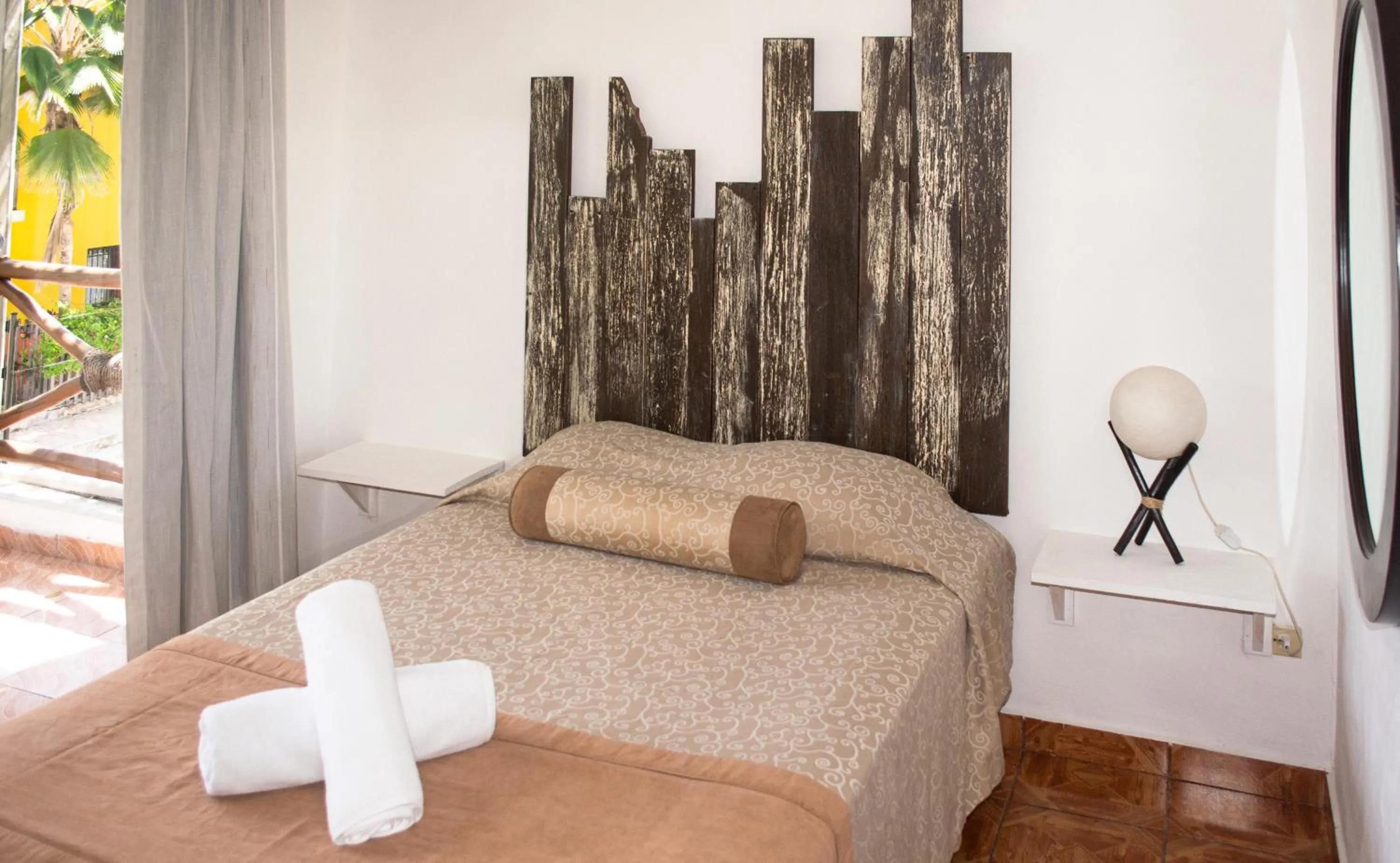 Decorative detail in Hotel Nicte Ha Tulum