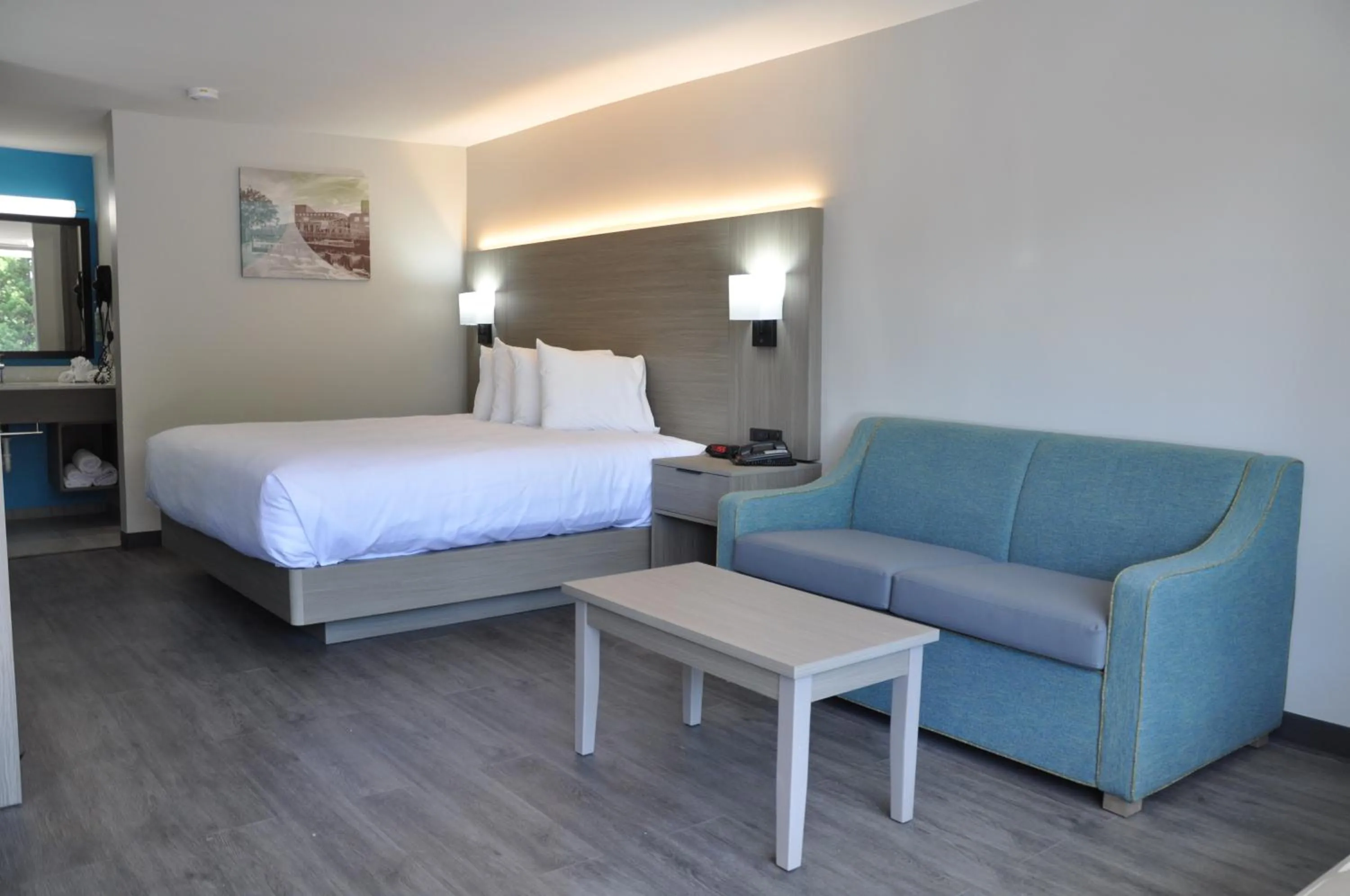 Bed in Best Western Greenville Airport