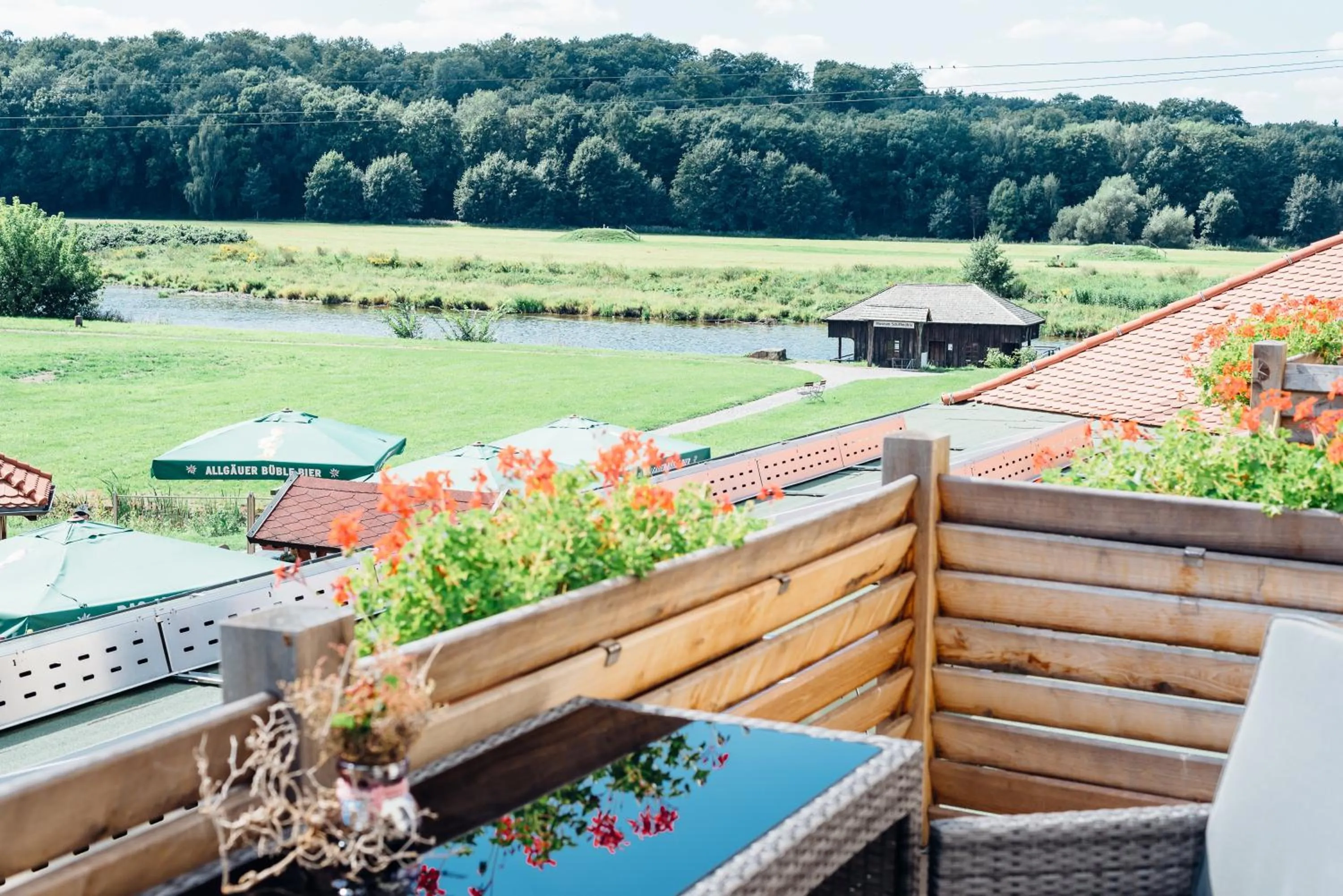River view in Erlebnishotel "Zur Schiffsmühle" GmbH
