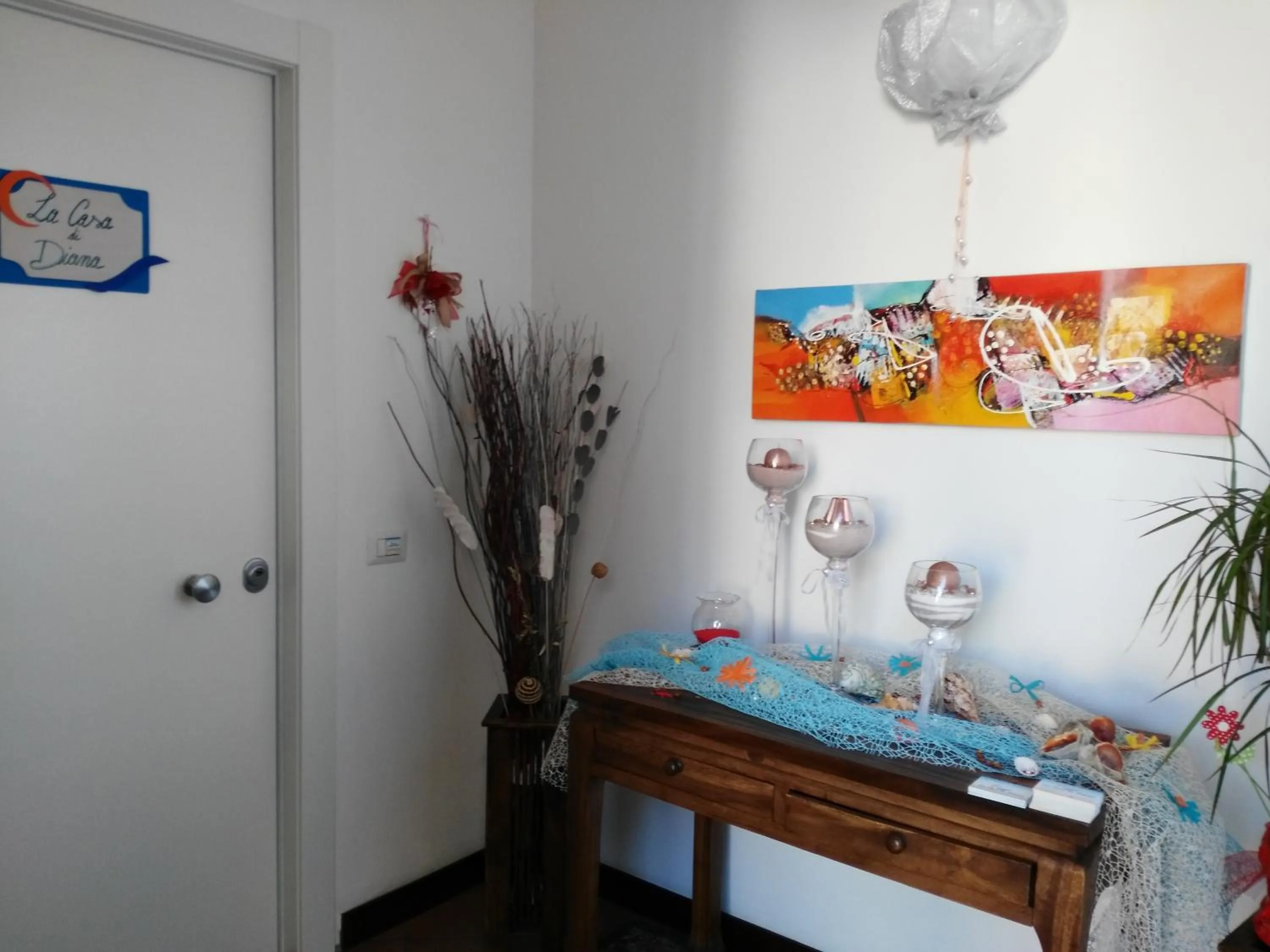 Facade/entrance in La Casa di Diana