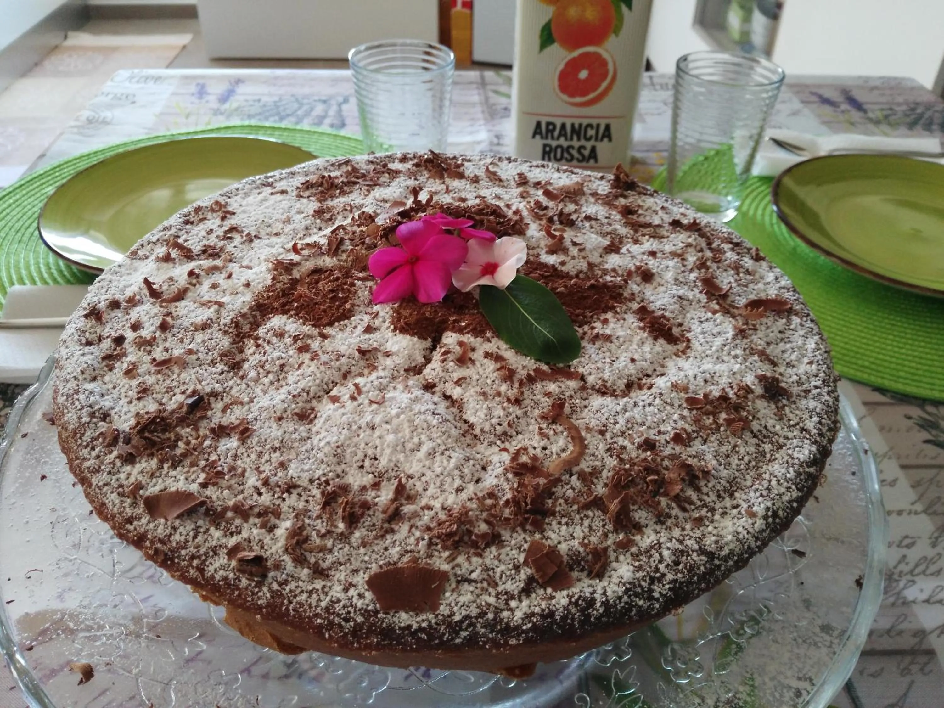 Italian breakfast in La Casa di Diana