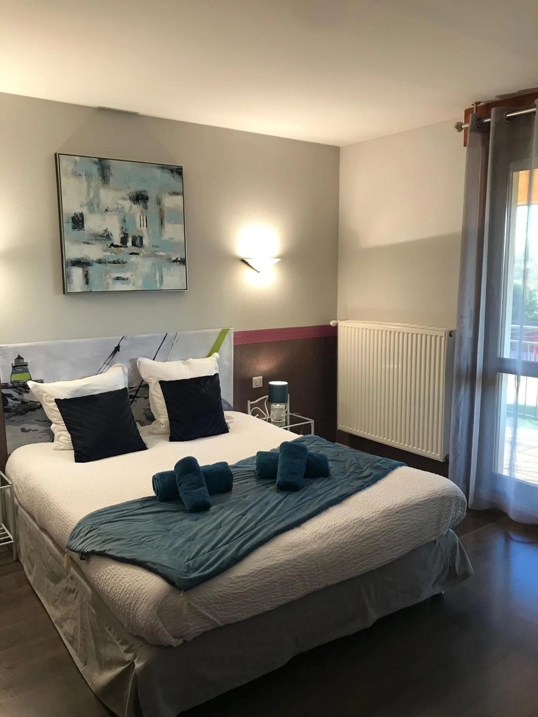 Bed in Relais Vosgien - Hôtel Restaurant "la Table de Sophia"