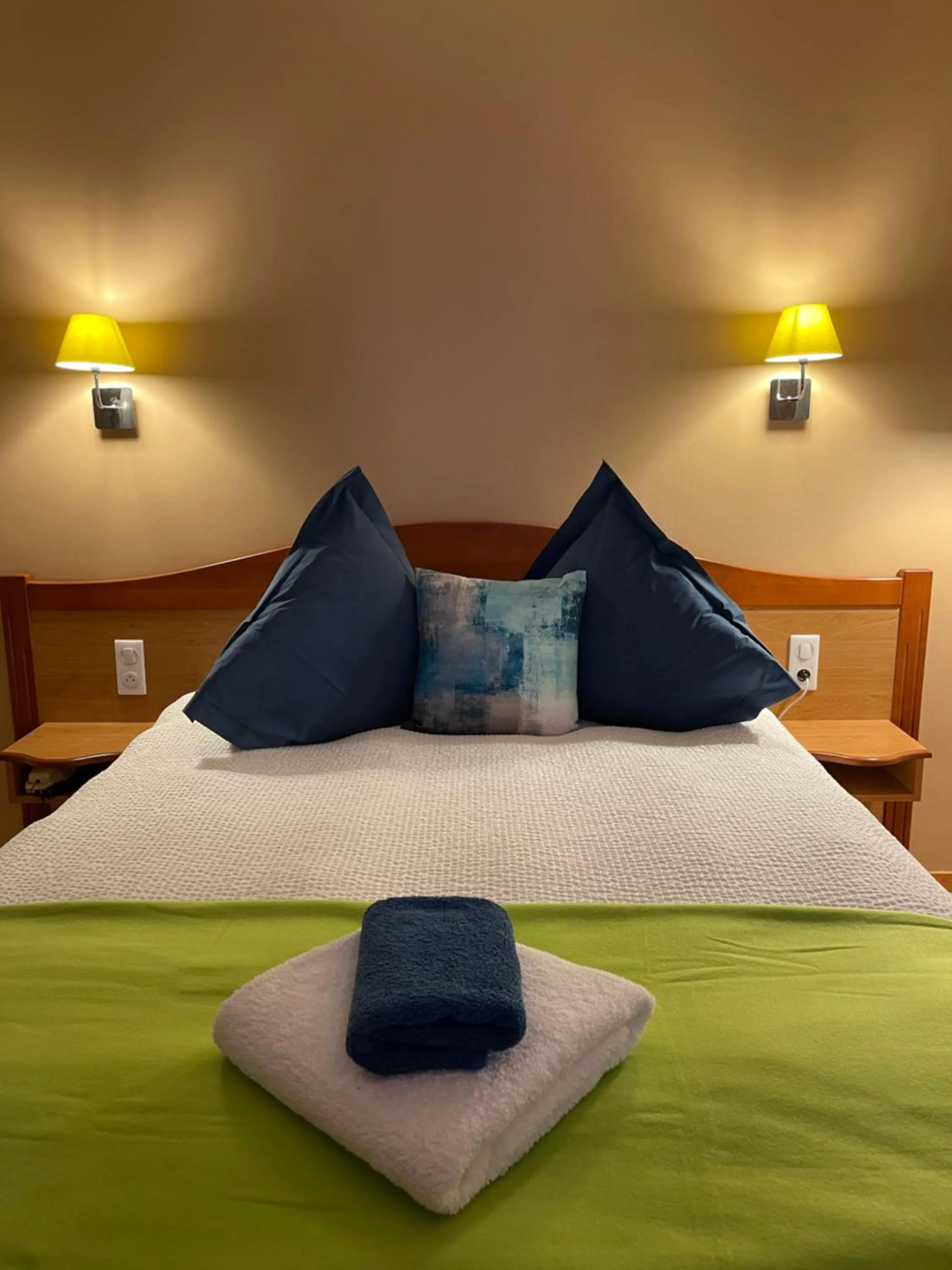 Bed in Relais Vosgien - Hôtel Restaurant "la Table de Sophia"