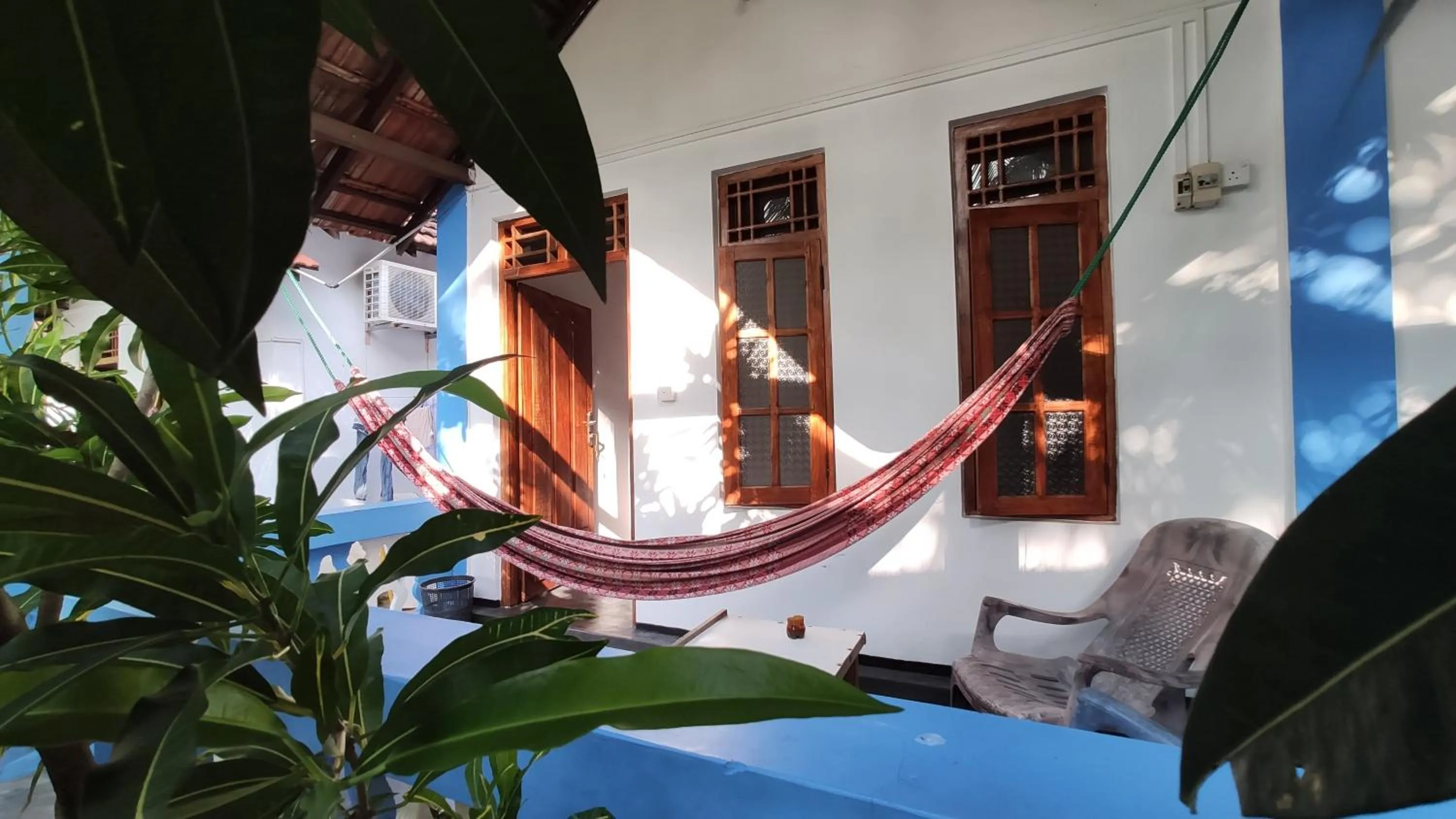 Patio in Surf Beach Hotel