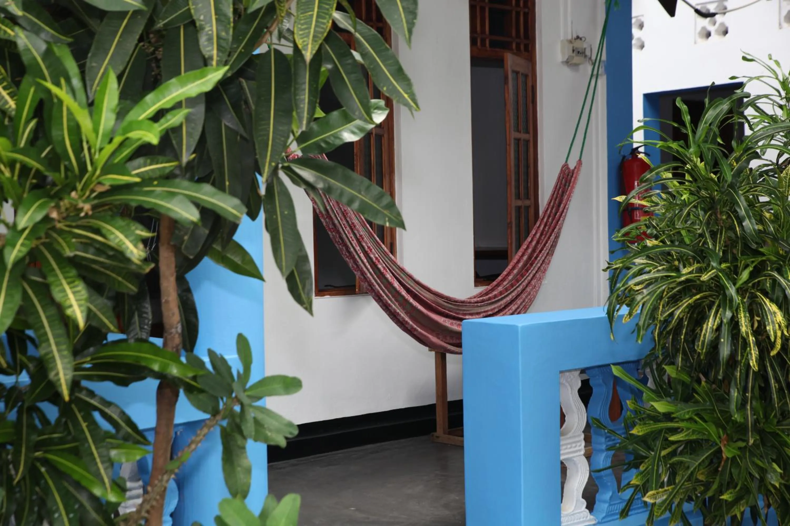 Patio in Surf Beach Hotel