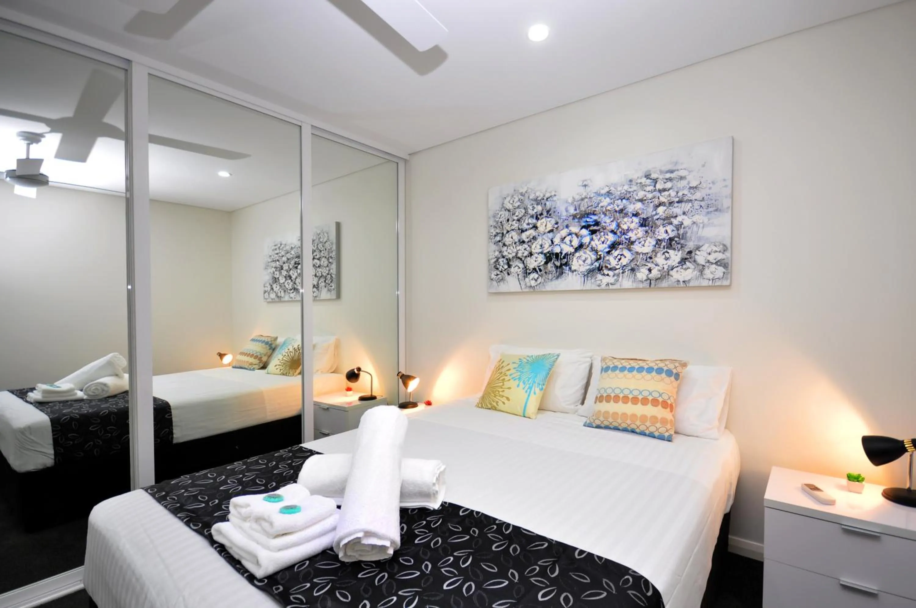 Bed in Coastal By Rockingham Apartments