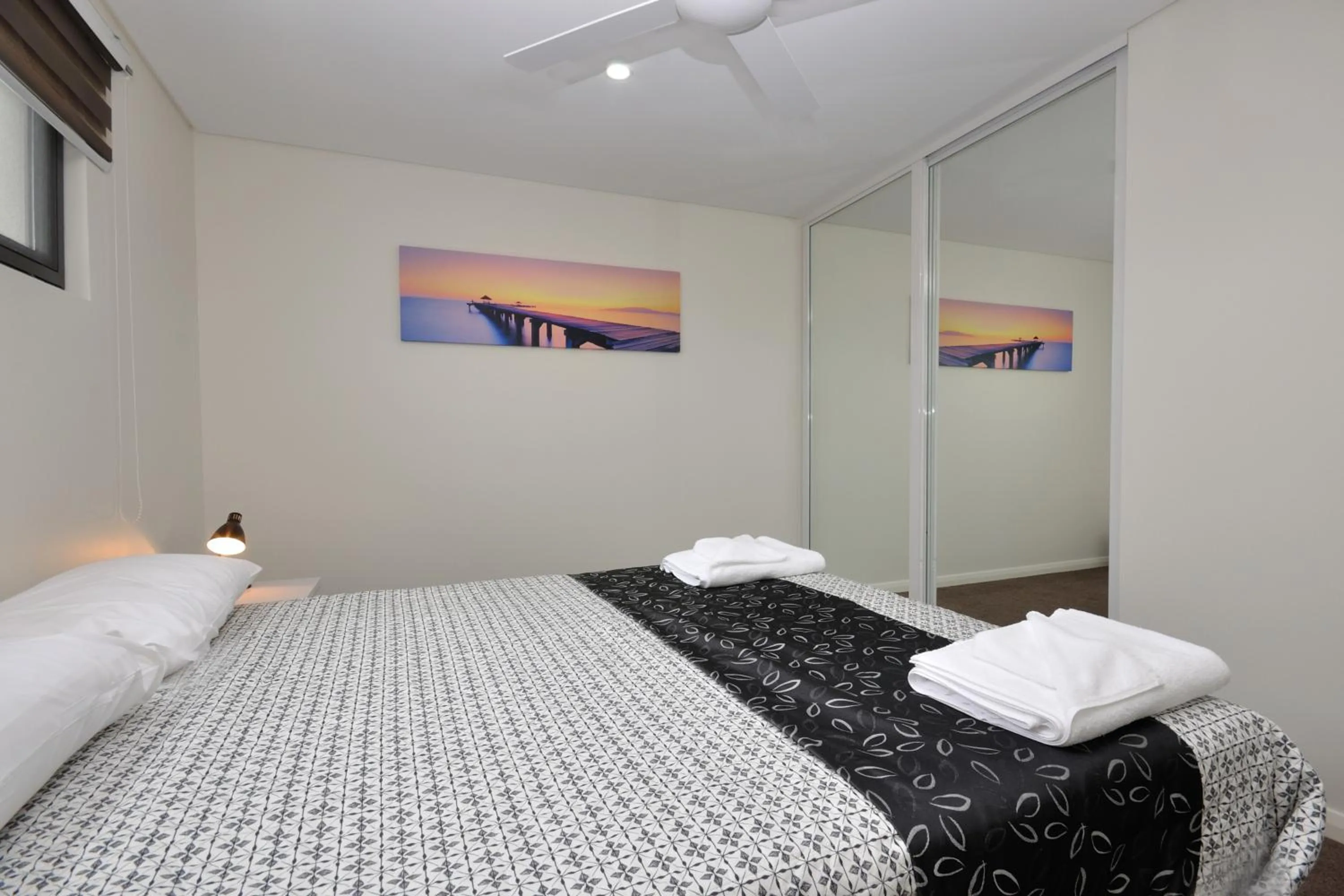 Bed in Coastal By Rockingham Apartments