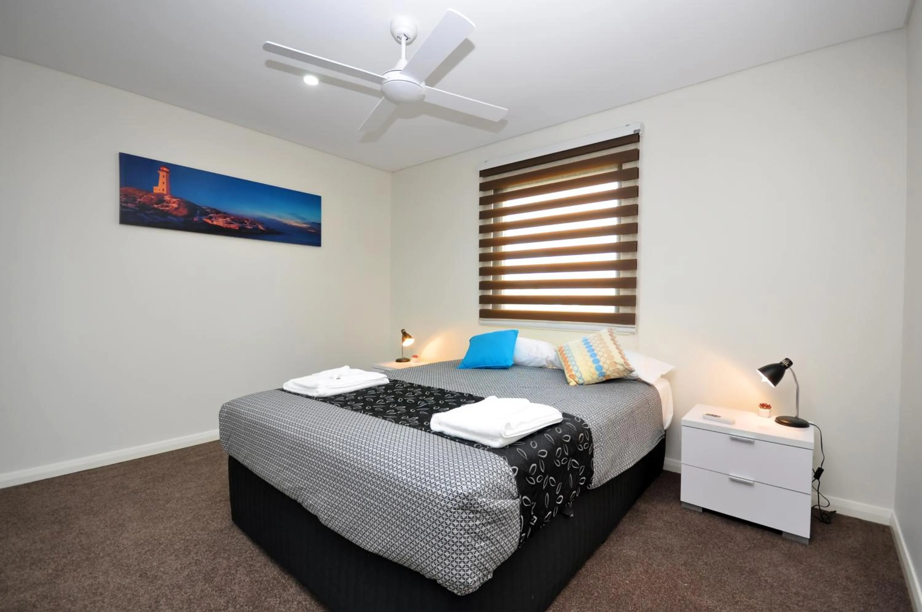 Bed in Coastal By Rockingham Apartments