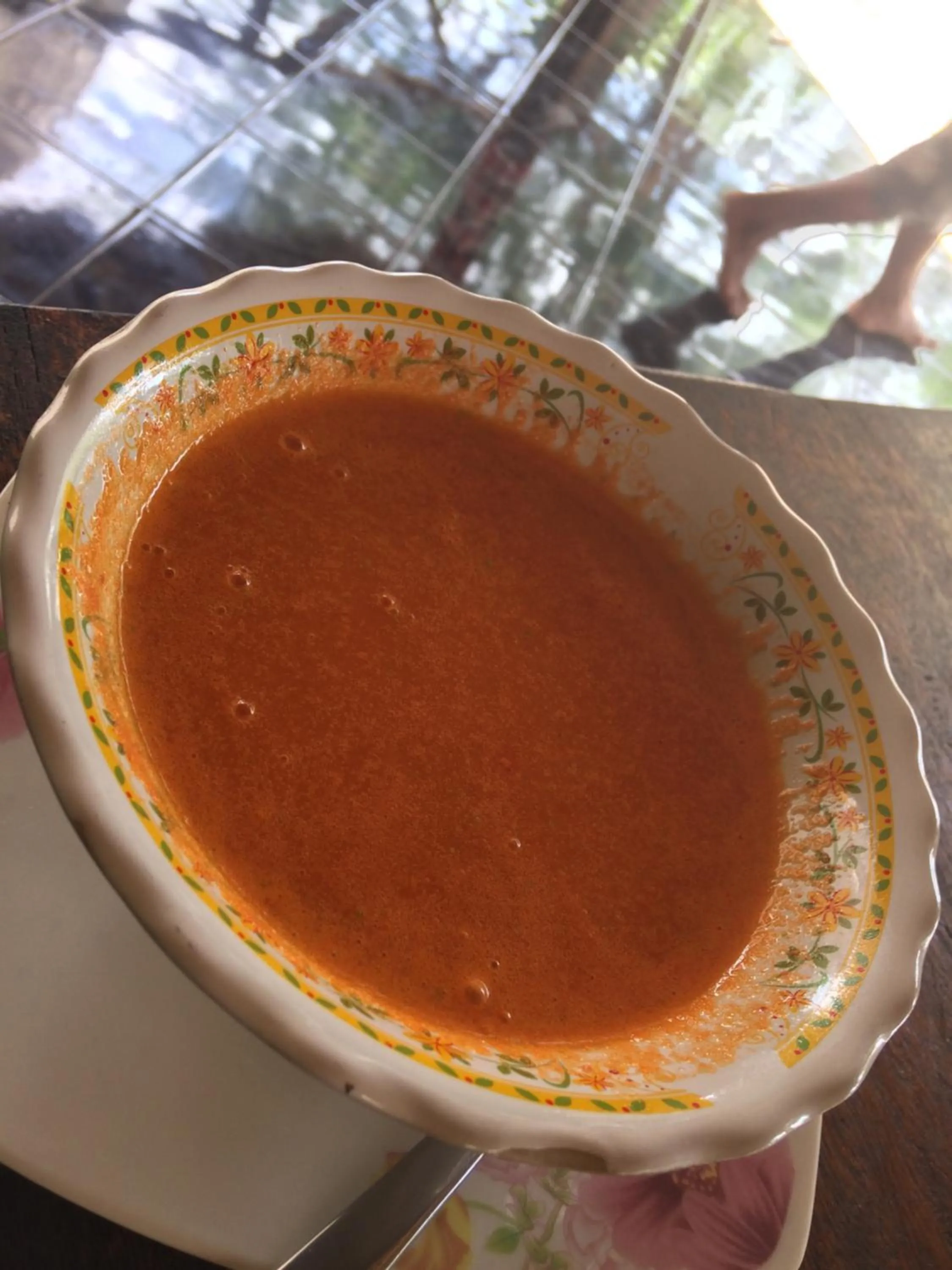 Food close-up in Gili Beach