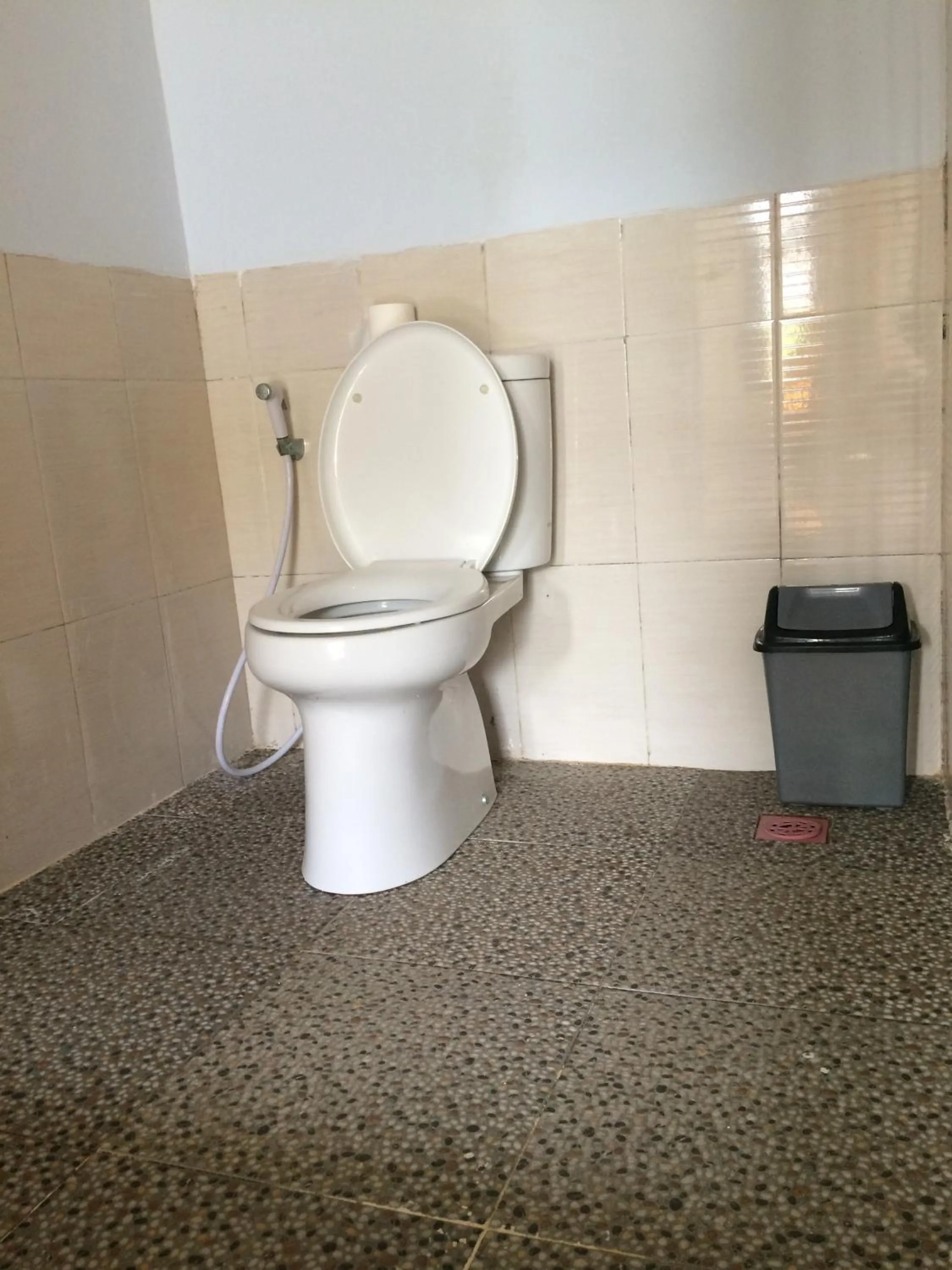 Toilet in Gili Beach