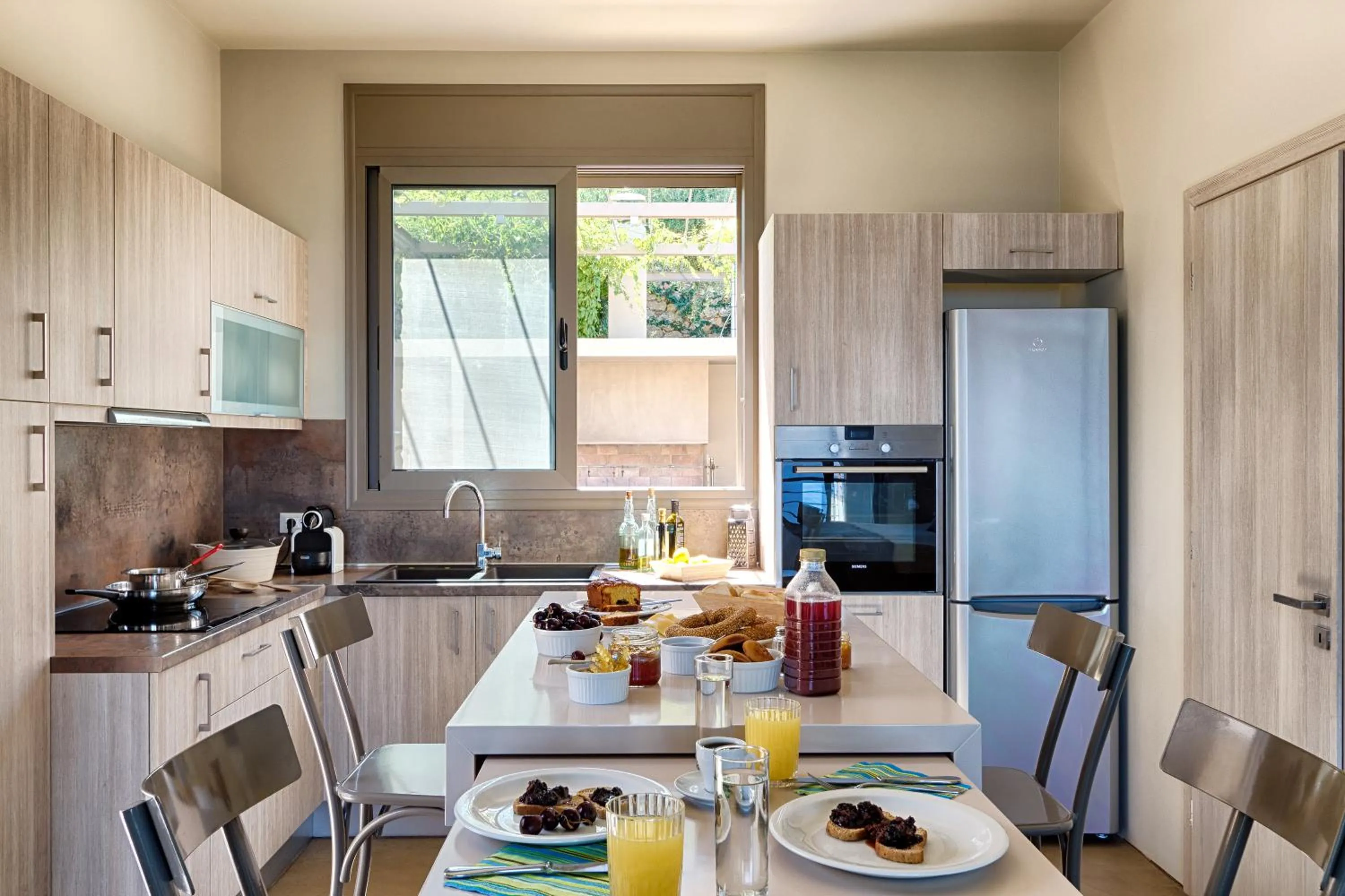Kitchen or kitchenette in Euphoria Suites
