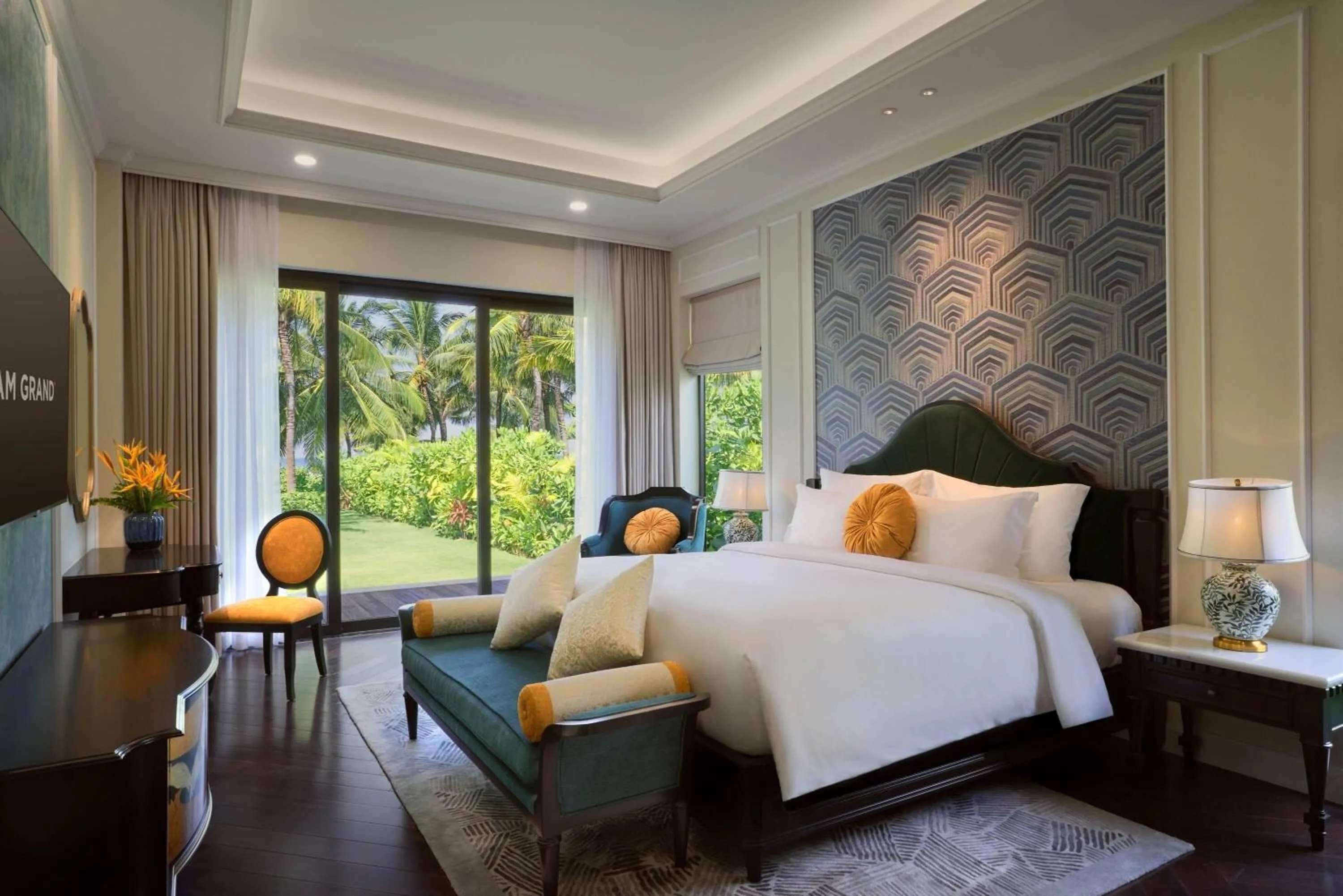 Photo of the whole room, Bed in Wyndham Grand Phu Quoc