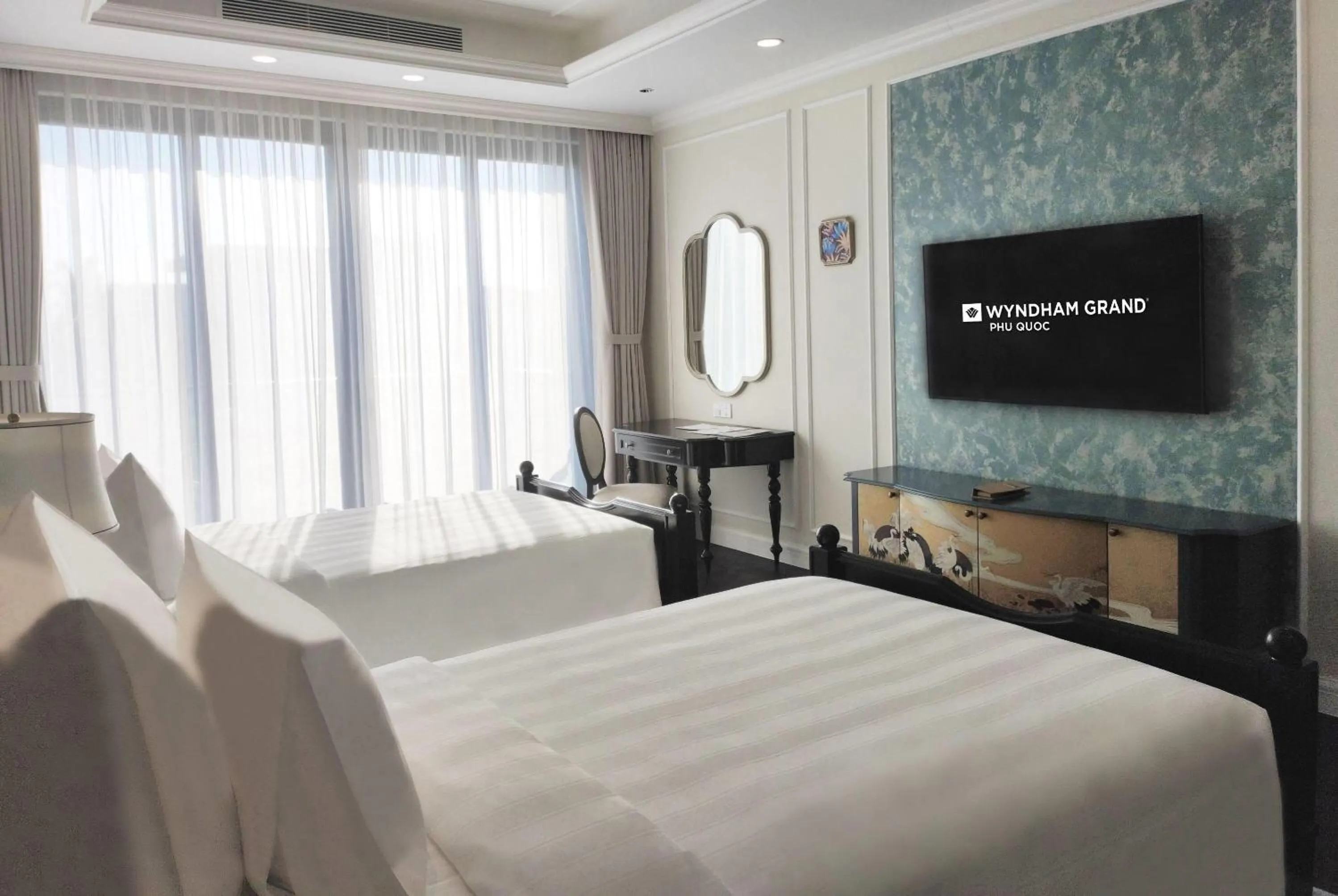 Photo of the whole room, Bed in Wyndham Grand Phu Quoc