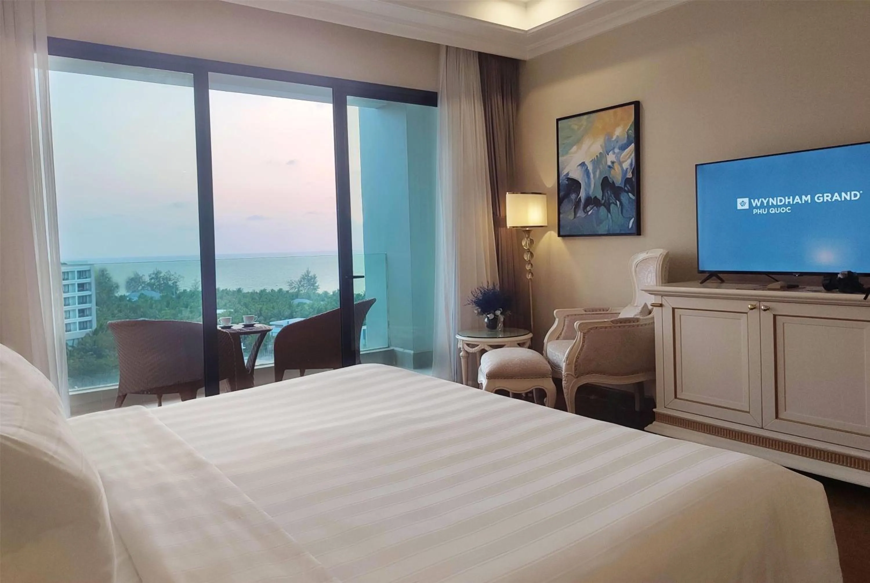 Photo of the whole room, Bed in Wyndham Grand Phu Quoc