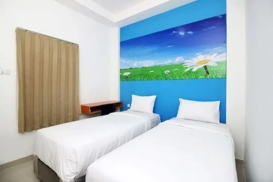 Bedroom, Bed in RedDoorz Plus Syariah at Polamas Andalas