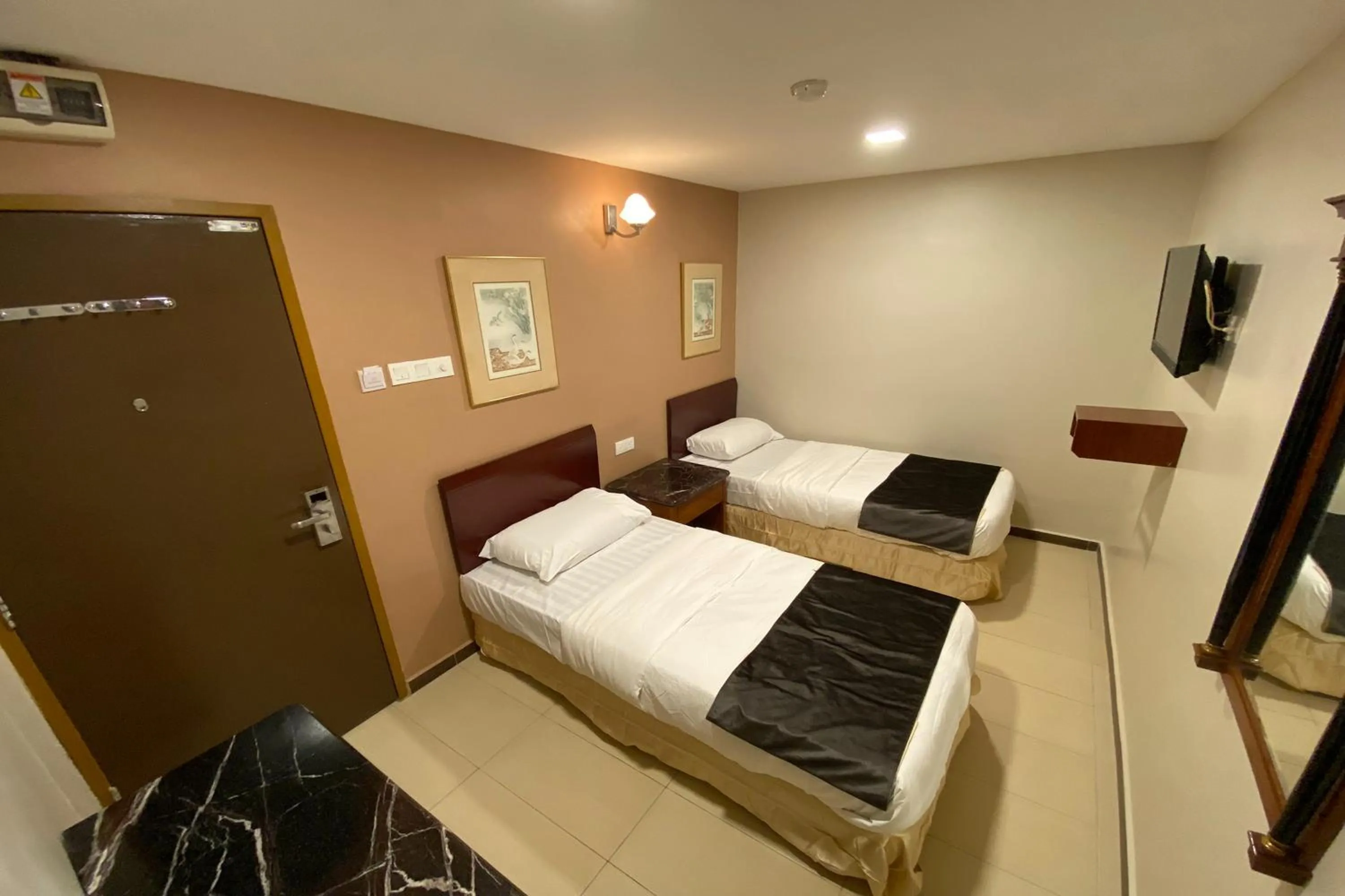 Bed in Hotel Bliss Johor Bahru Skudai