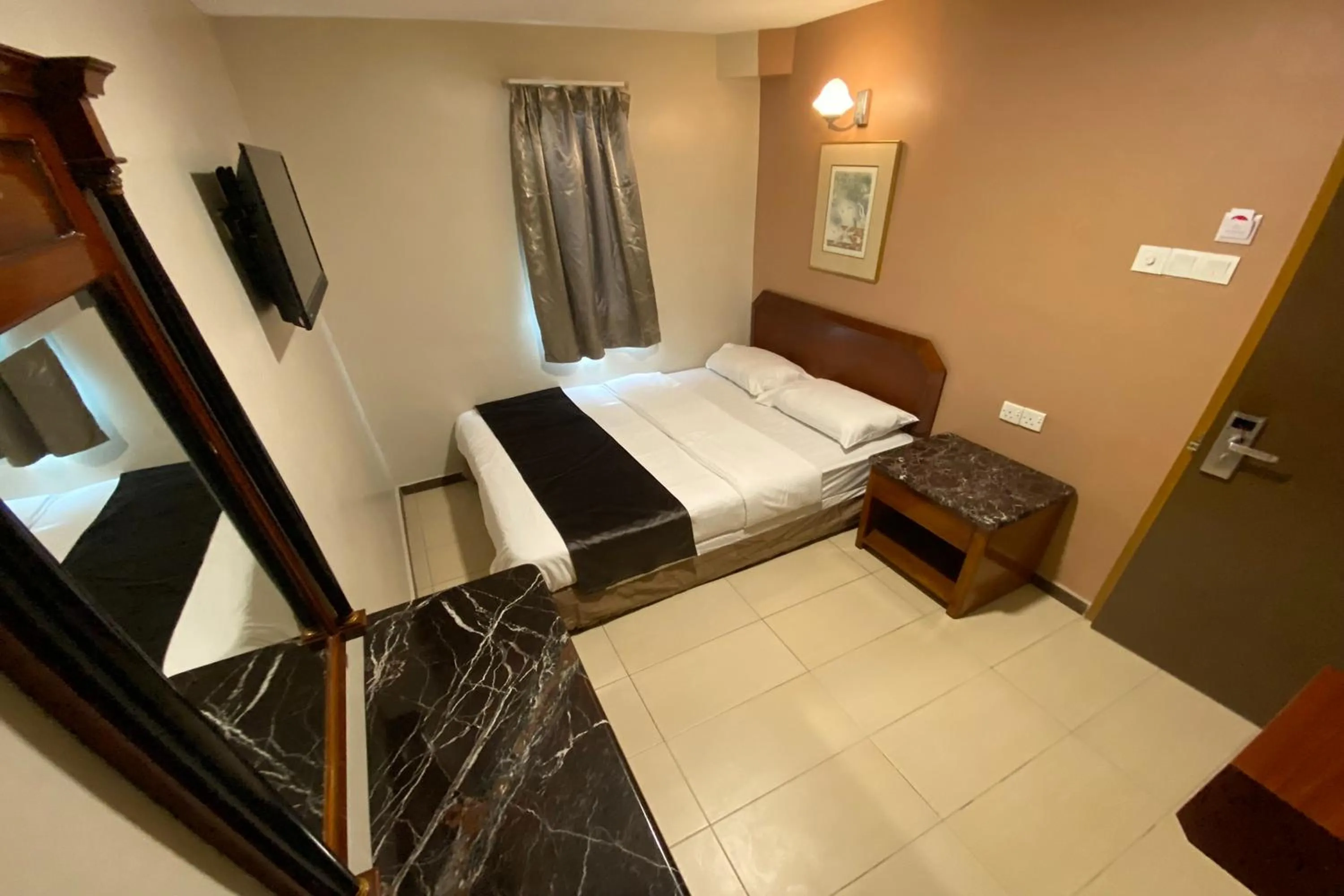 Bed in Hotel Bliss Johor Bahru Skudai