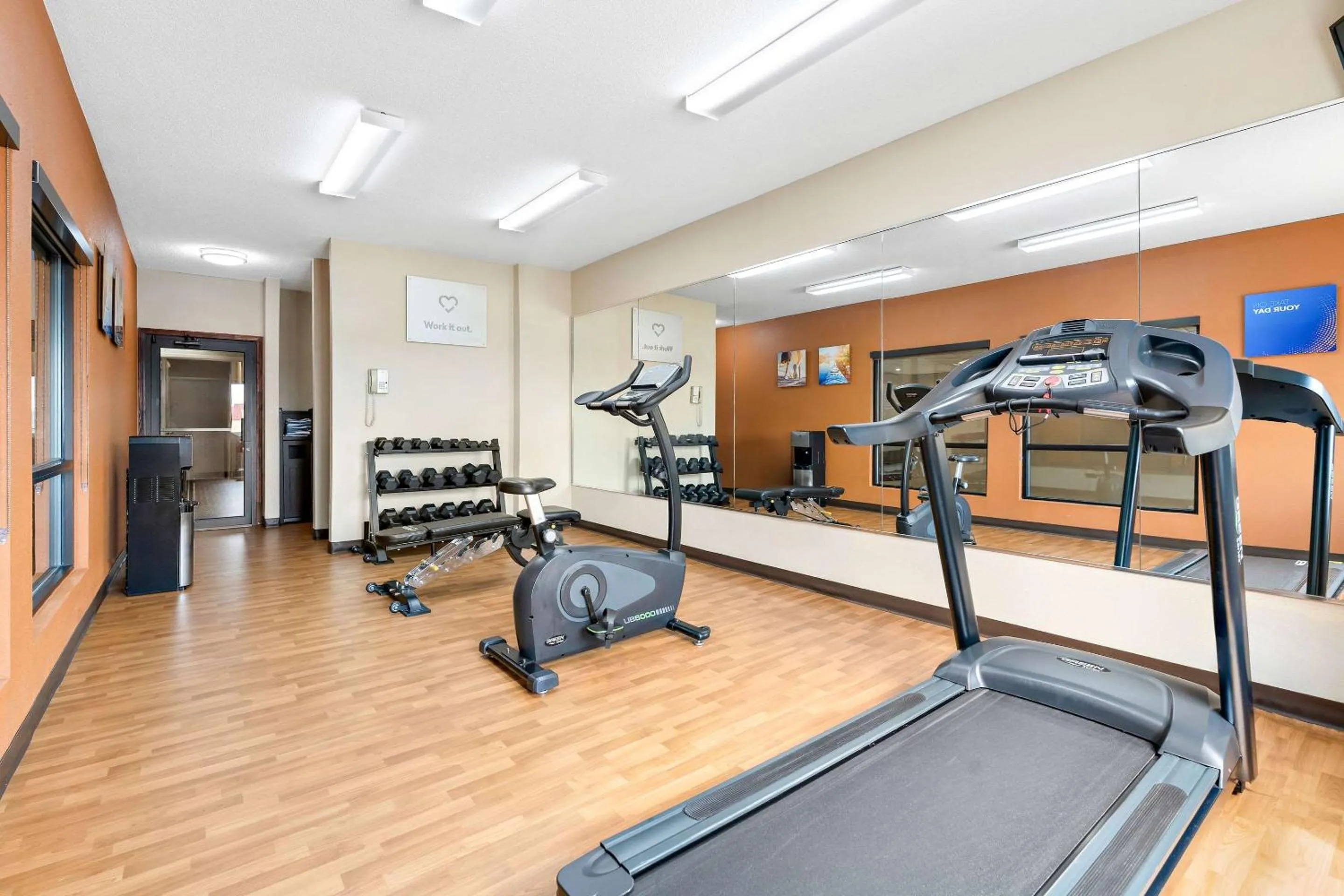 Fitness centre/facilities in Comfort Suites near Robins Air Force Base
