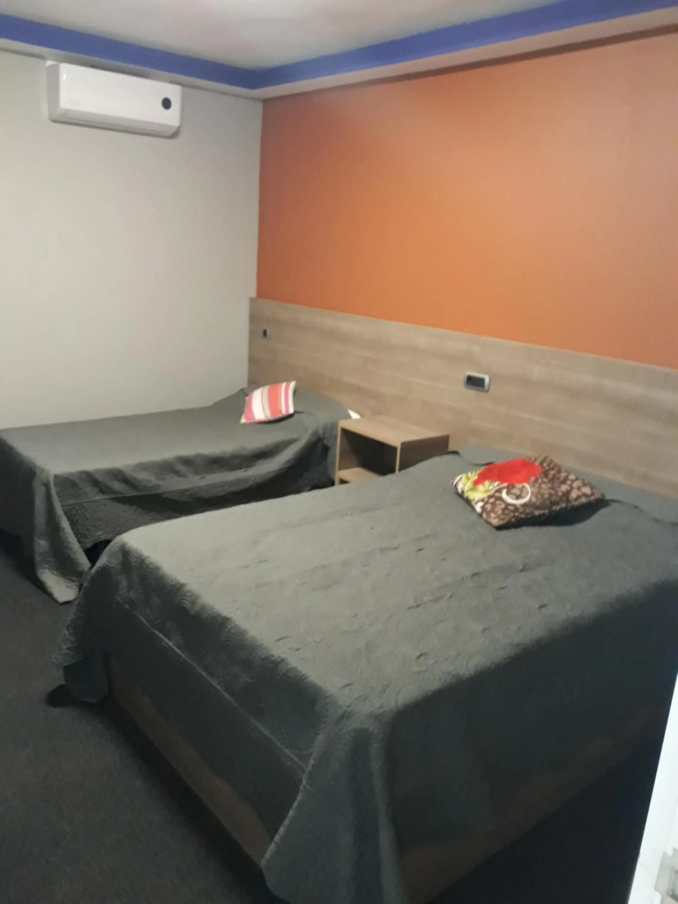 Bed in Hostal Can Salvado