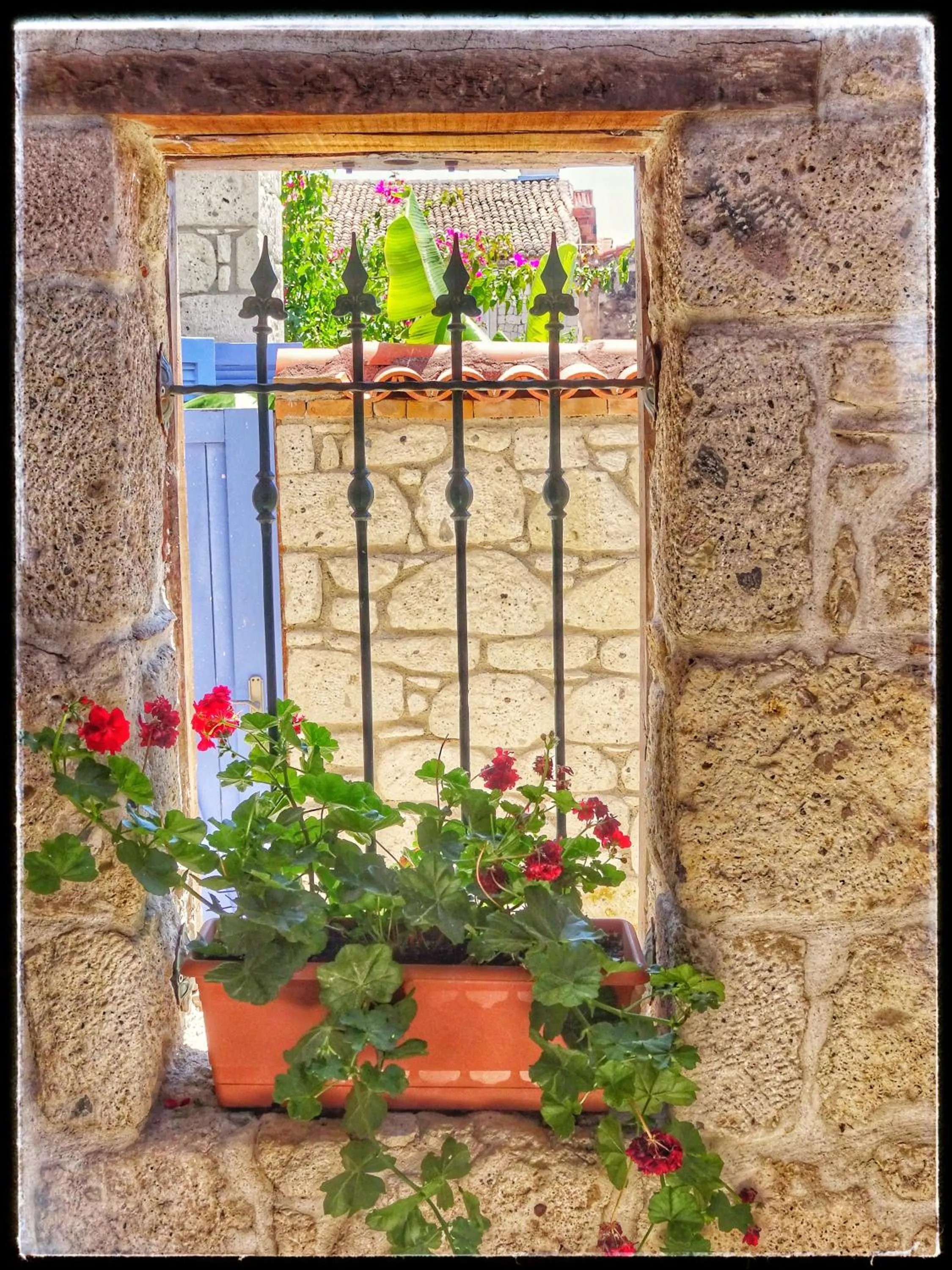 Patio in Perla Rossa Alacati