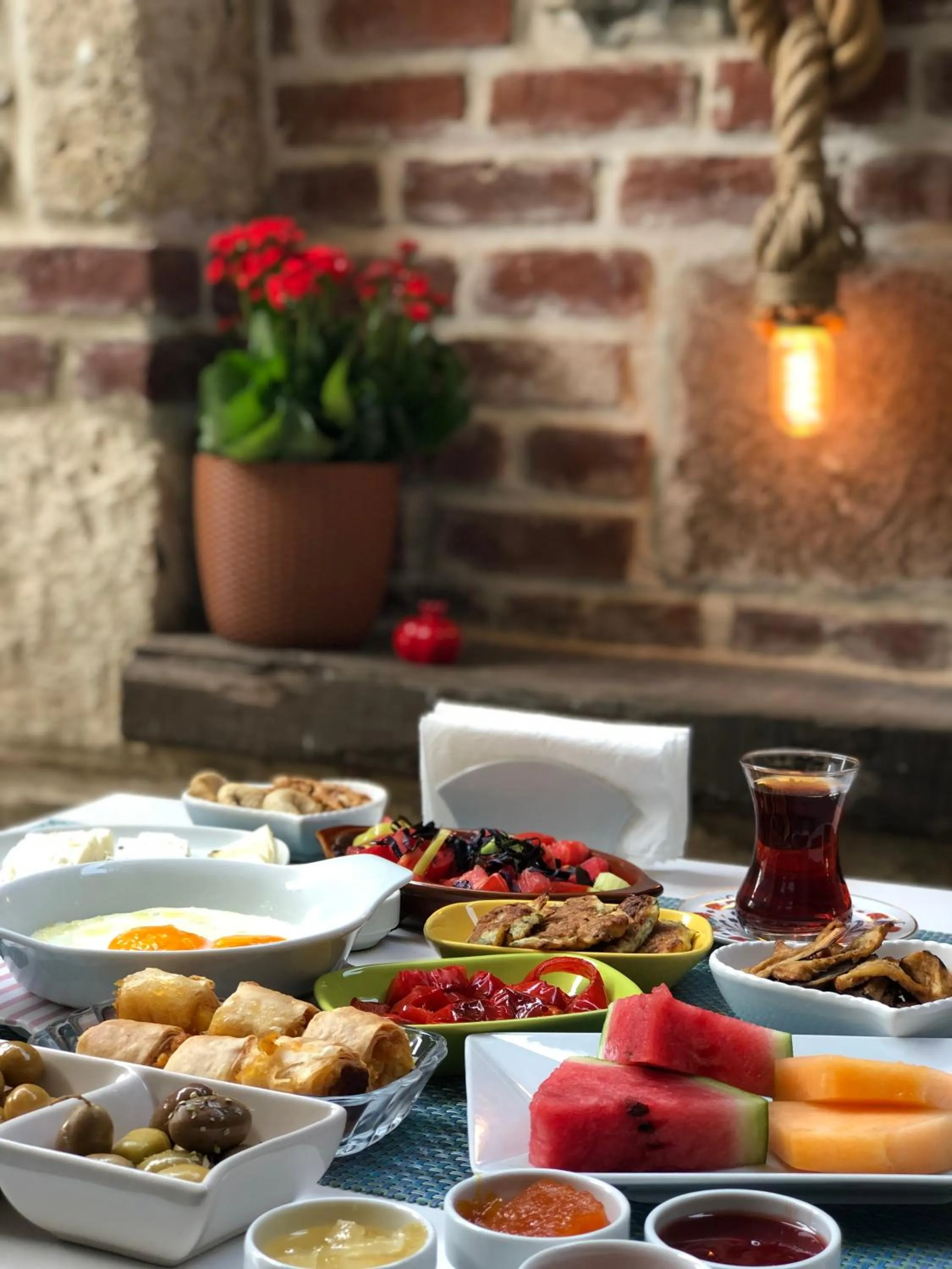 Breakfast in Perla Rossa Alacati