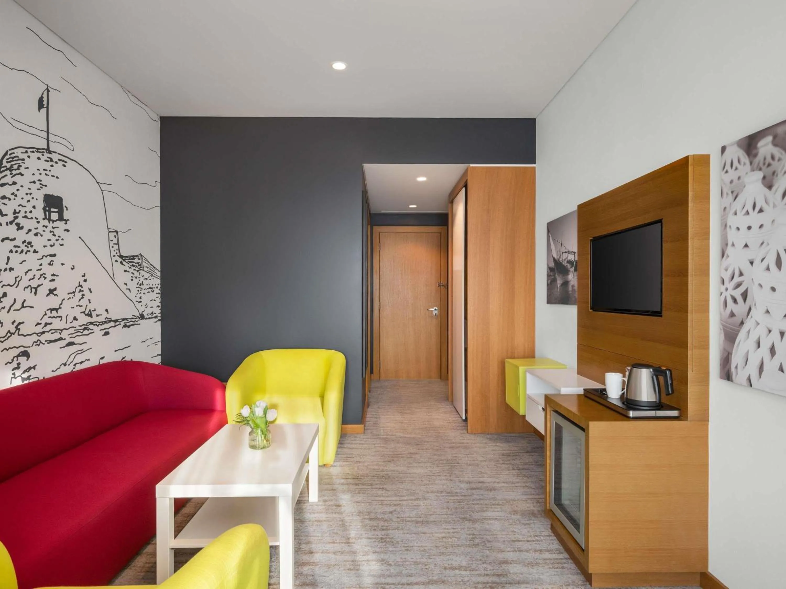 Bedroom in ibis Styles Manama Diplomatic Area