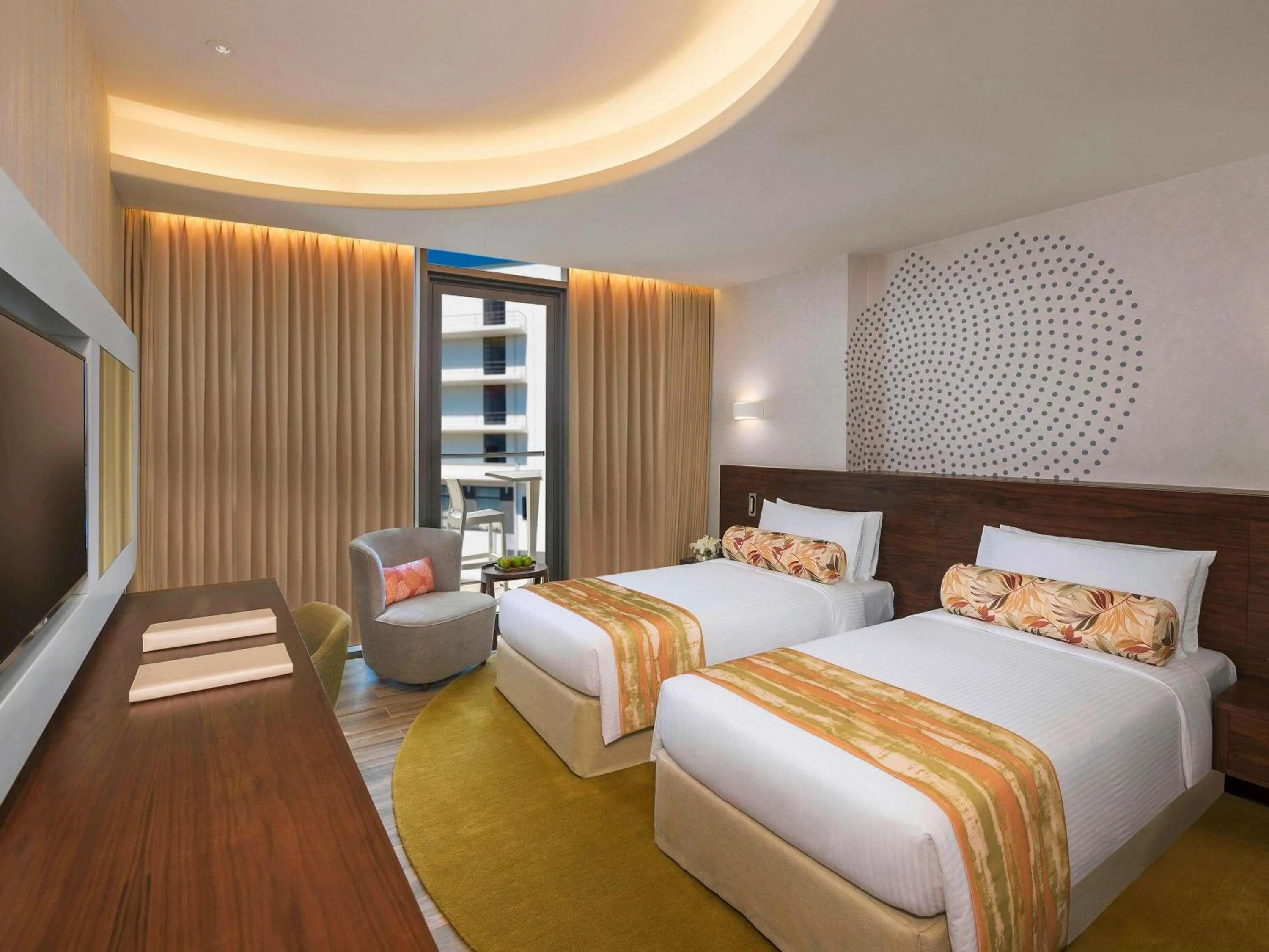 Bedroom, Bed in The Retreat Palm Dubai MGallery by Sofitel