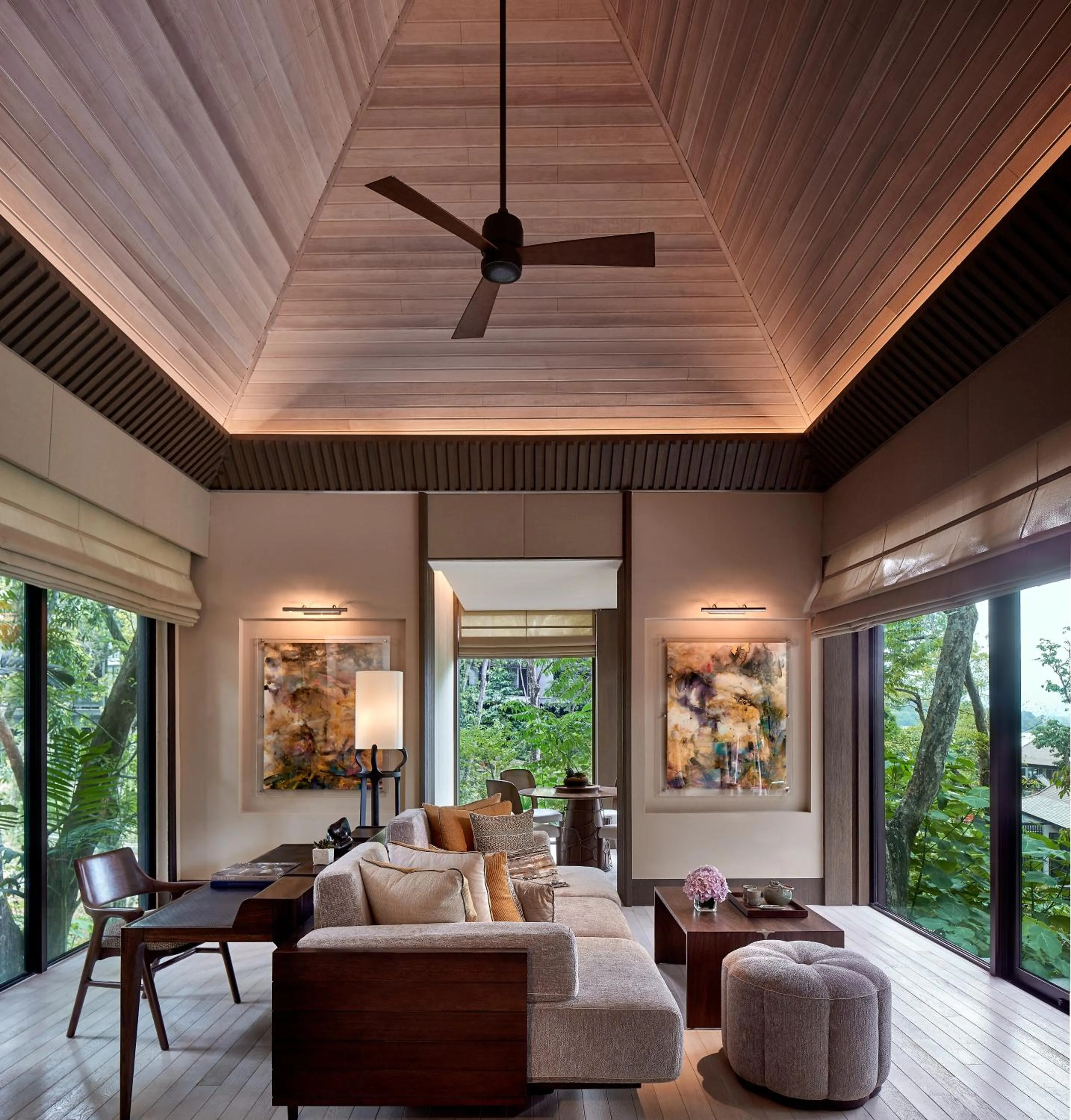 Living room in The Ritz-Carlton, Langkawi