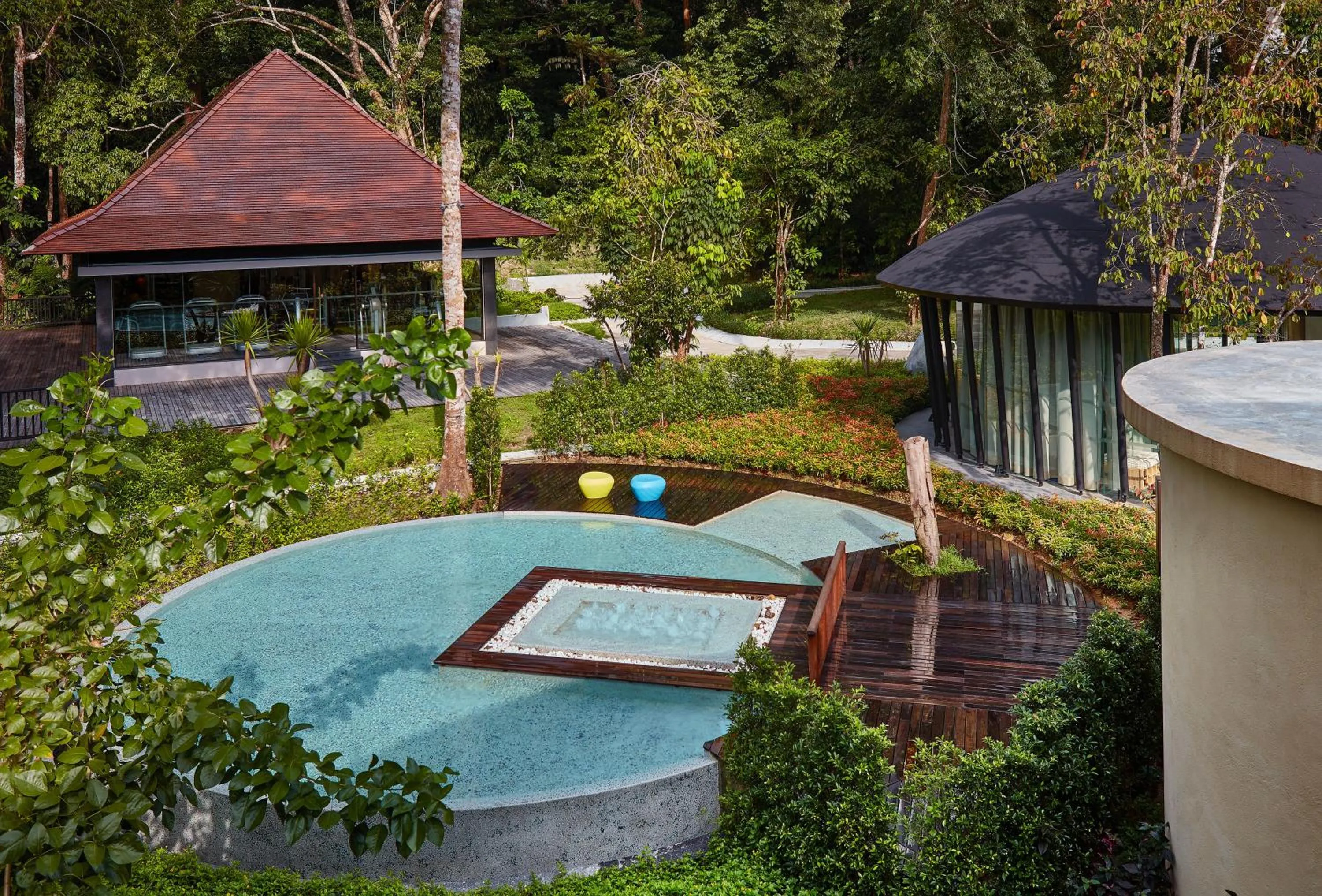 Swimming pool in The Ritz-Carlton, Langkawi