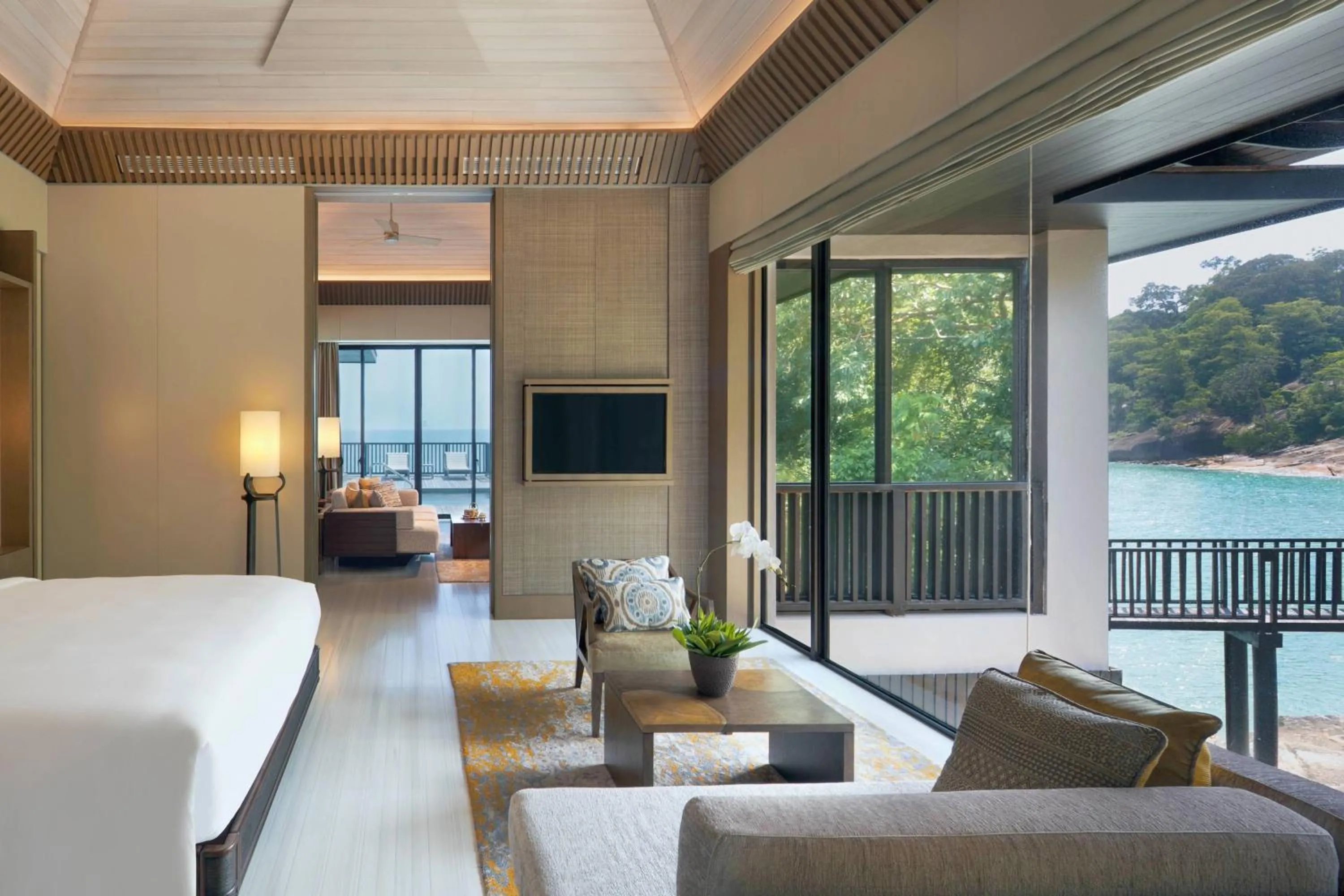 Bedroom in The Ritz-Carlton, Langkawi