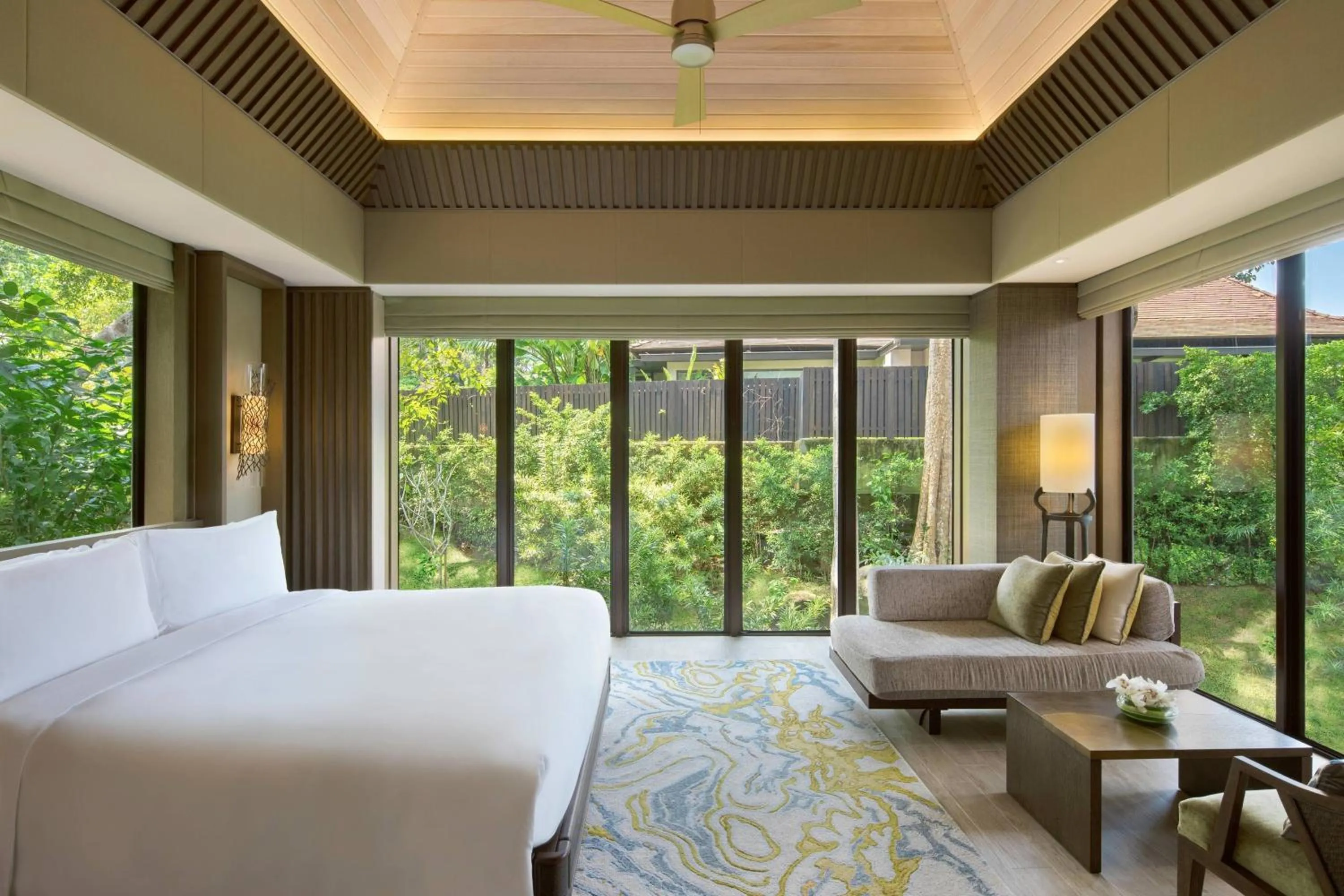 Beach, Bed in The Ritz-Carlton, Langkawi