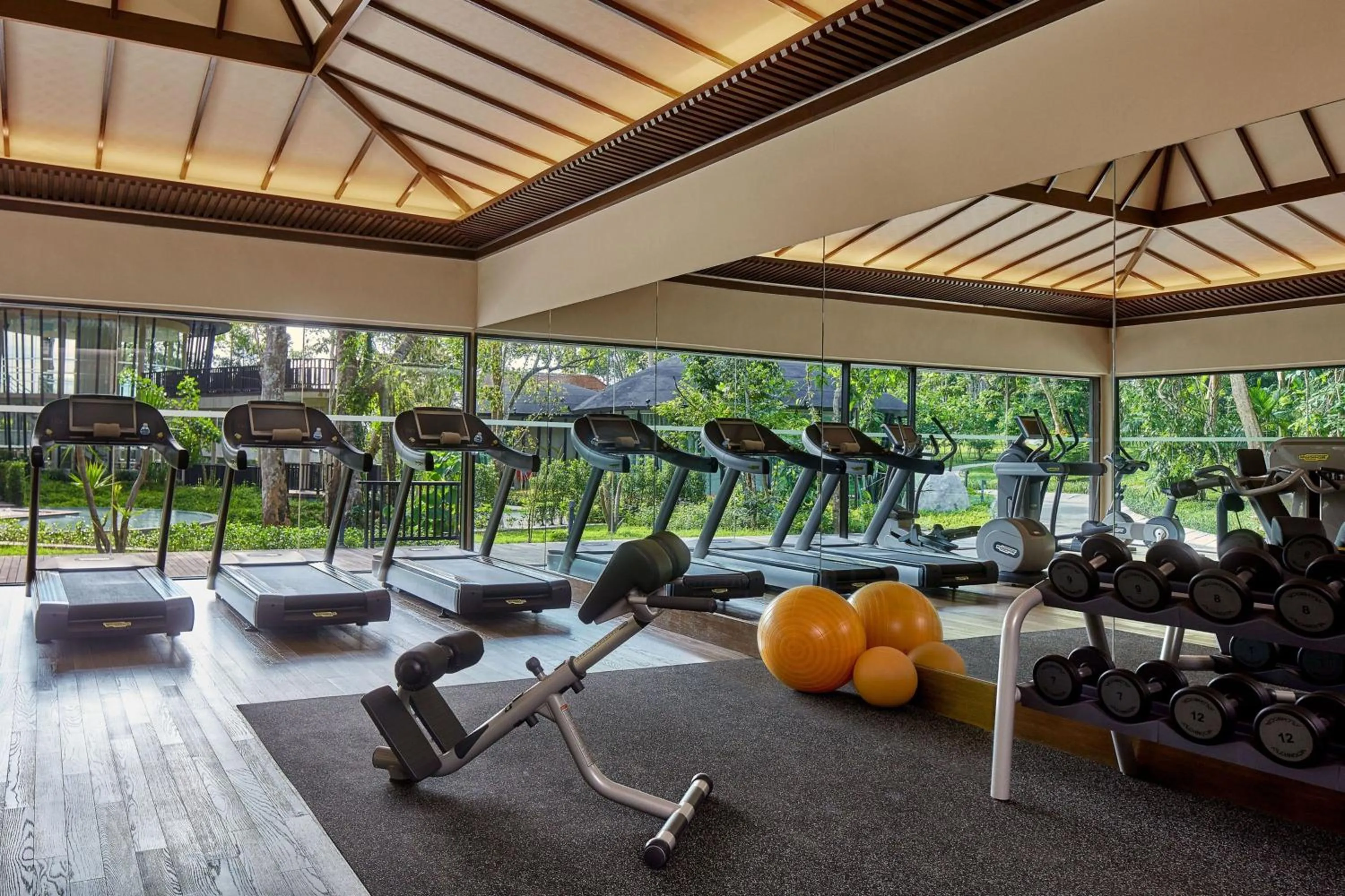 Fitness centre/facilities in The Ritz-Carlton, Langkawi