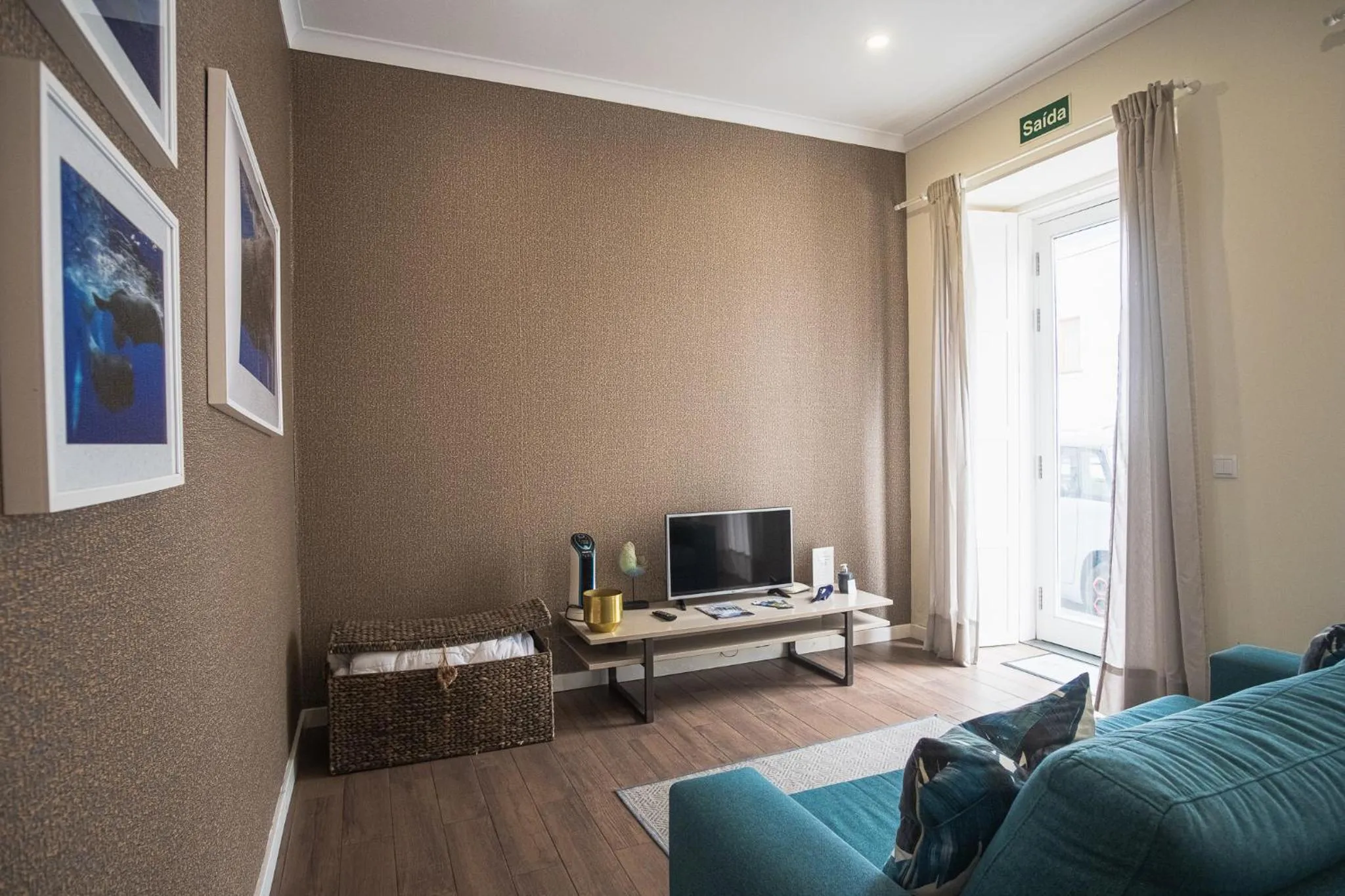 Living room in My Angra Charming House