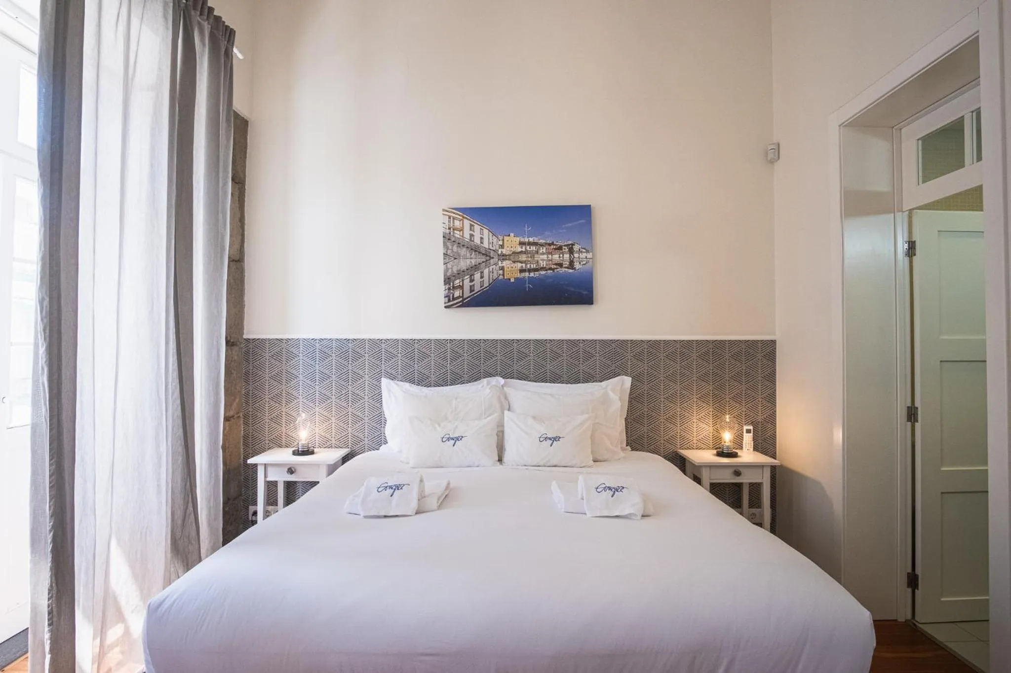 Bed in My Angra Charming House