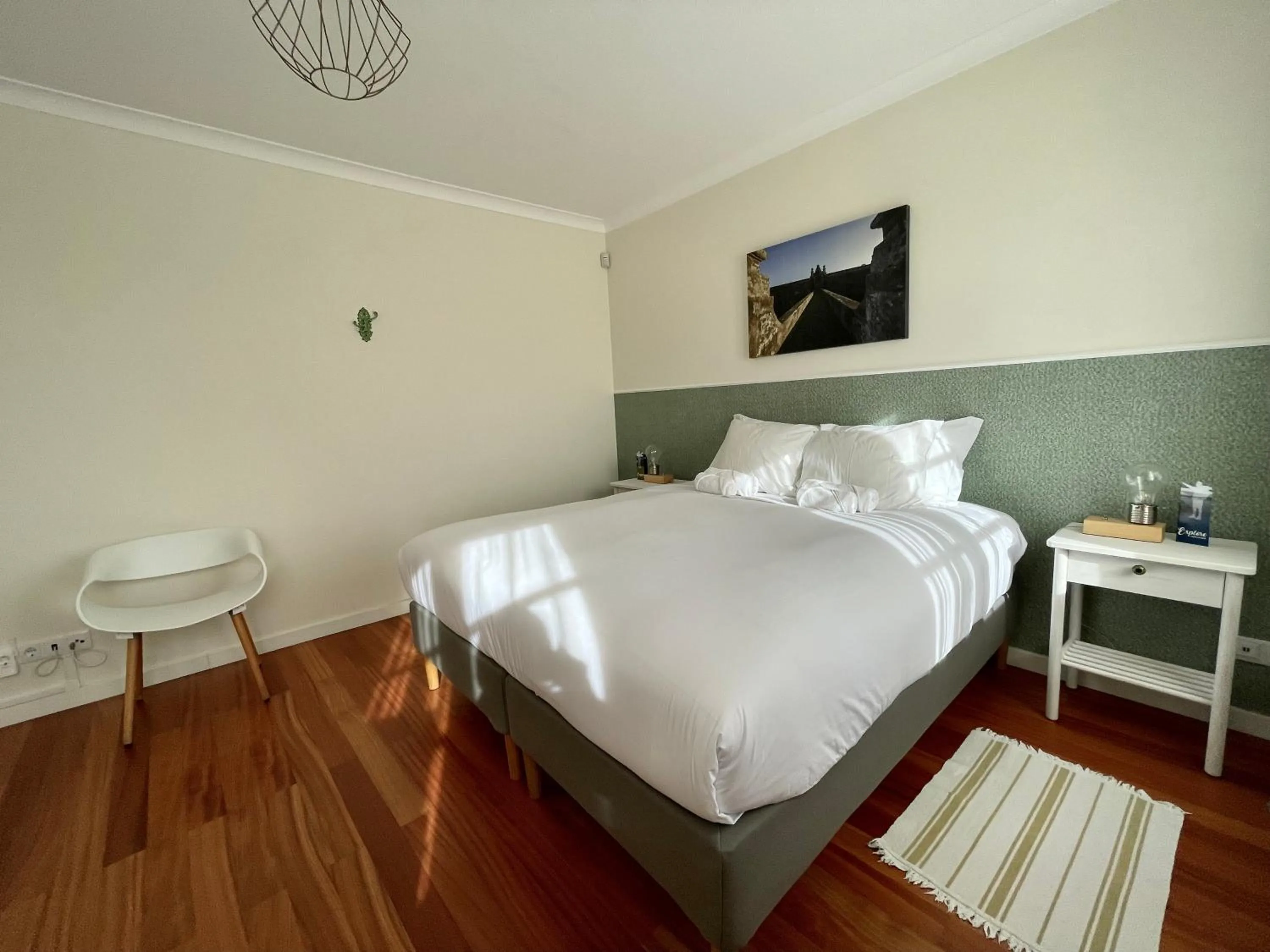 Bed in My Angra Charming House