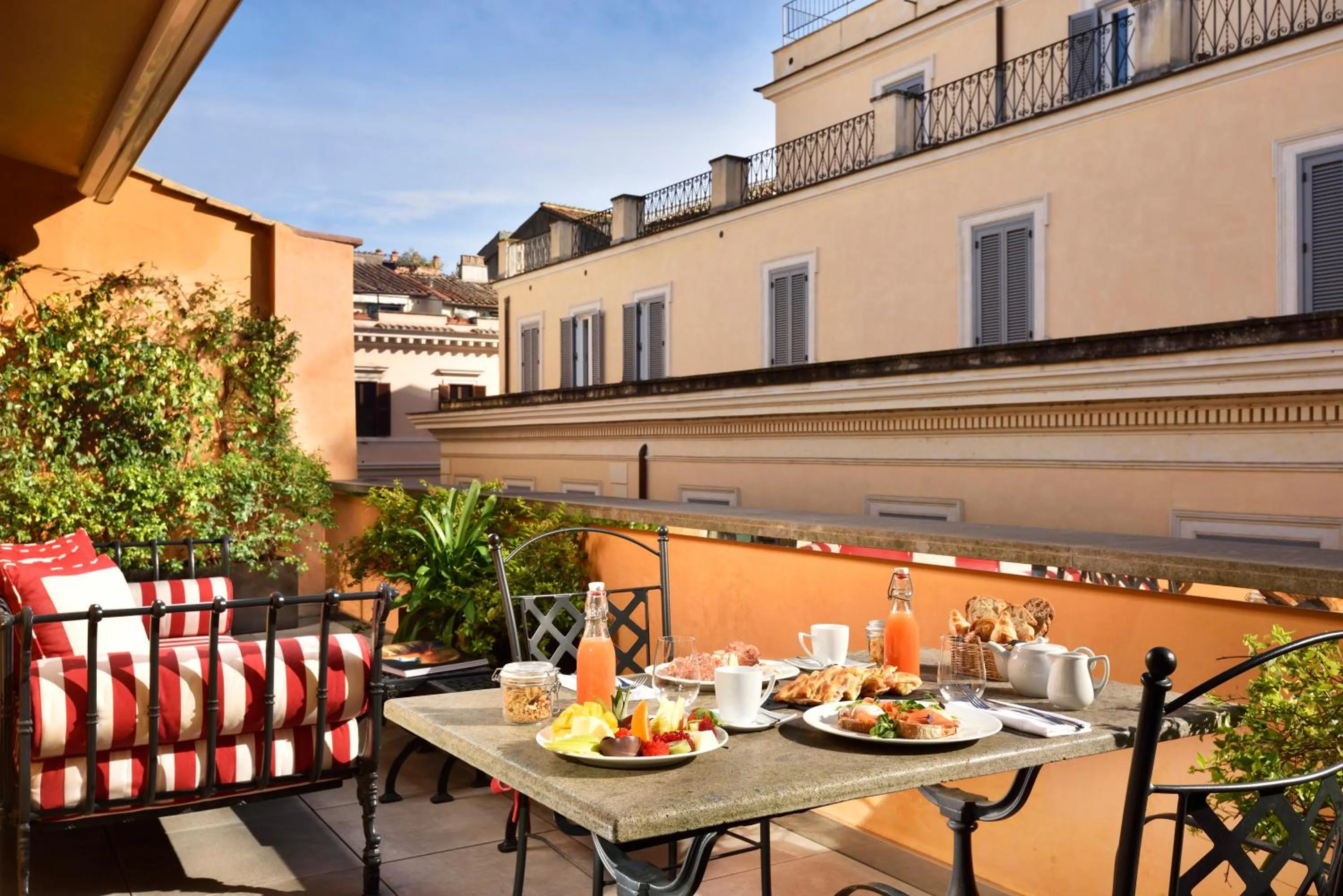 Balcony/Terrace in Hotel De' Ricci - Small Luxury Hotels of the World