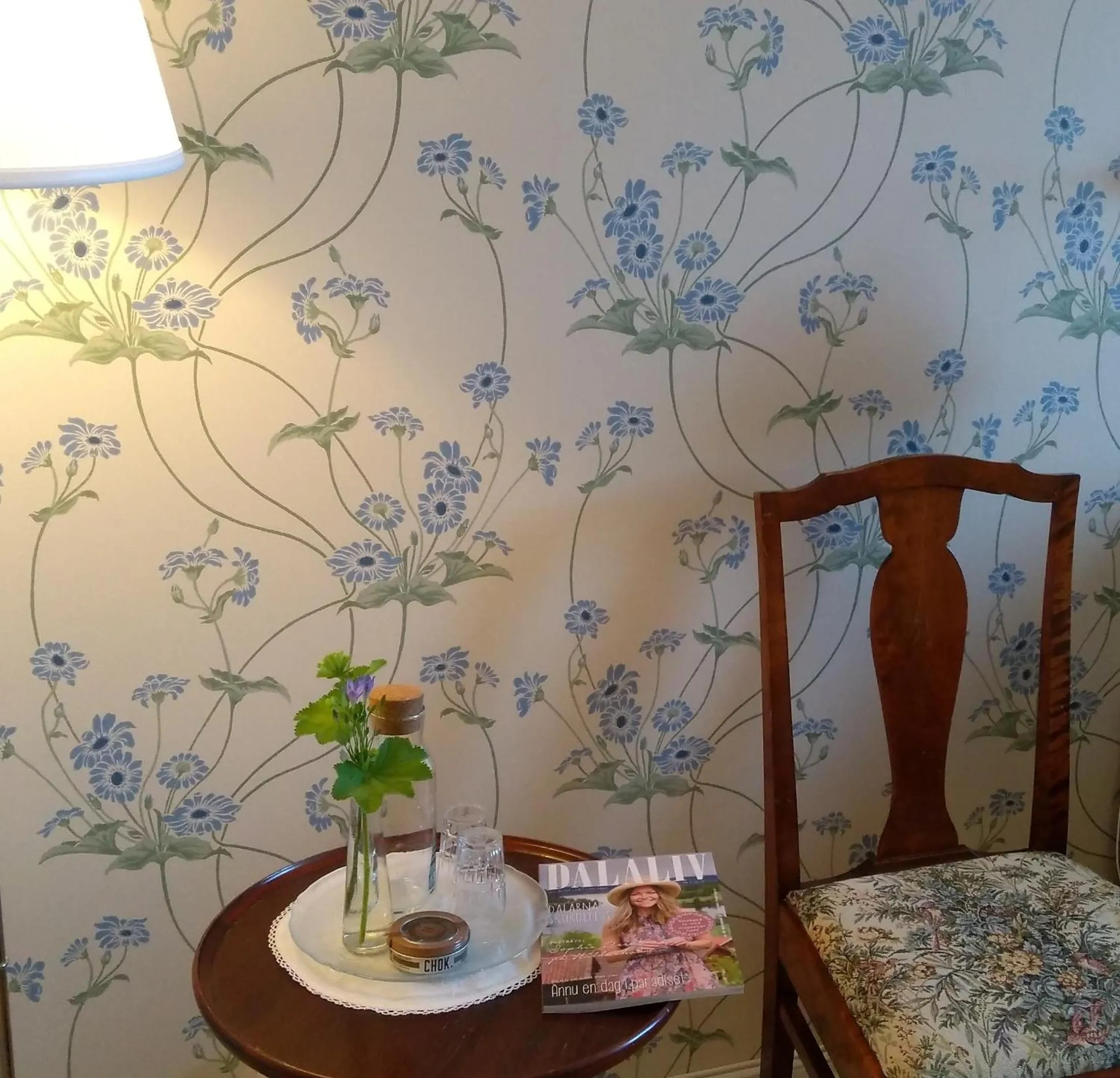 Decorative detail in Polhem Bed & Breakfast